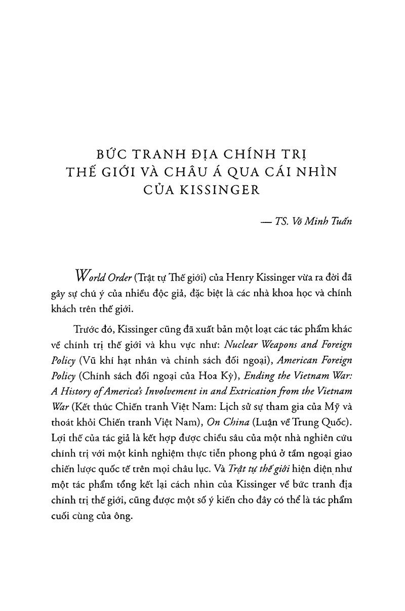Trật Tự Thế Giới (Tái Bản 2018) - Ảnh 5
