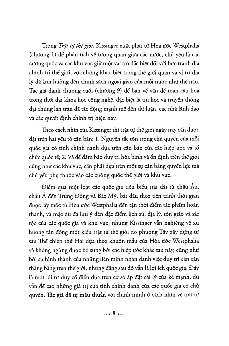 Trật Tự Thế Giới (Tái Bản 2018) - Ảnh 6