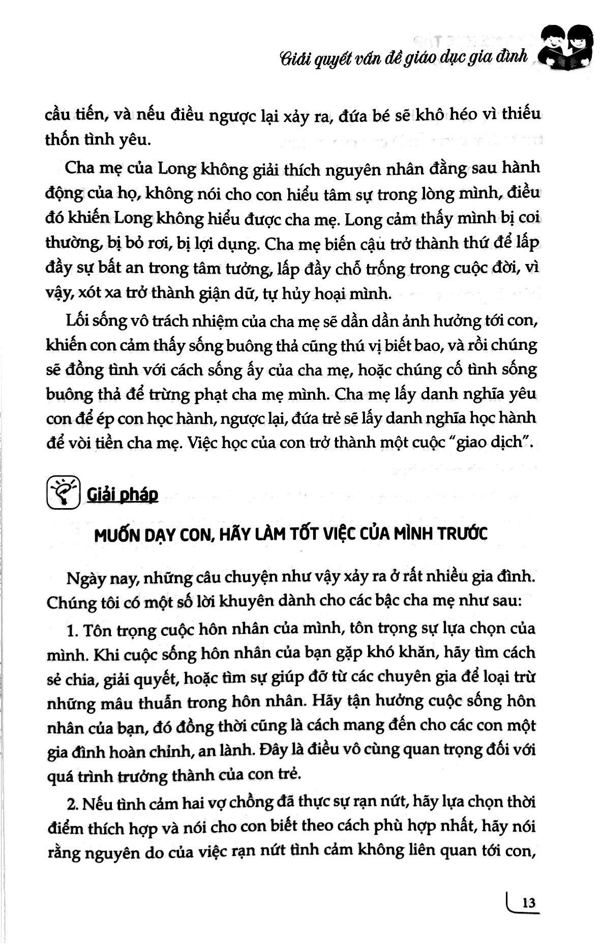 tri thức vàng cho cuộc sống - cha mẹ học tập, con cái tiến bộ - Ảnh 7