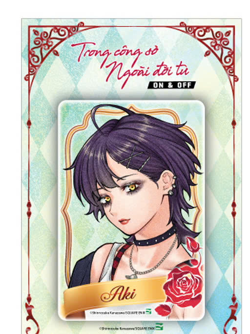 trong công sở, ngoài đời tư - on & off - tập 2 - bản sưu tầm - tặng kèm bookmark + huy hiệu + lenti card + plastic card + thẻ nhân viên + poster - Ảnh 4