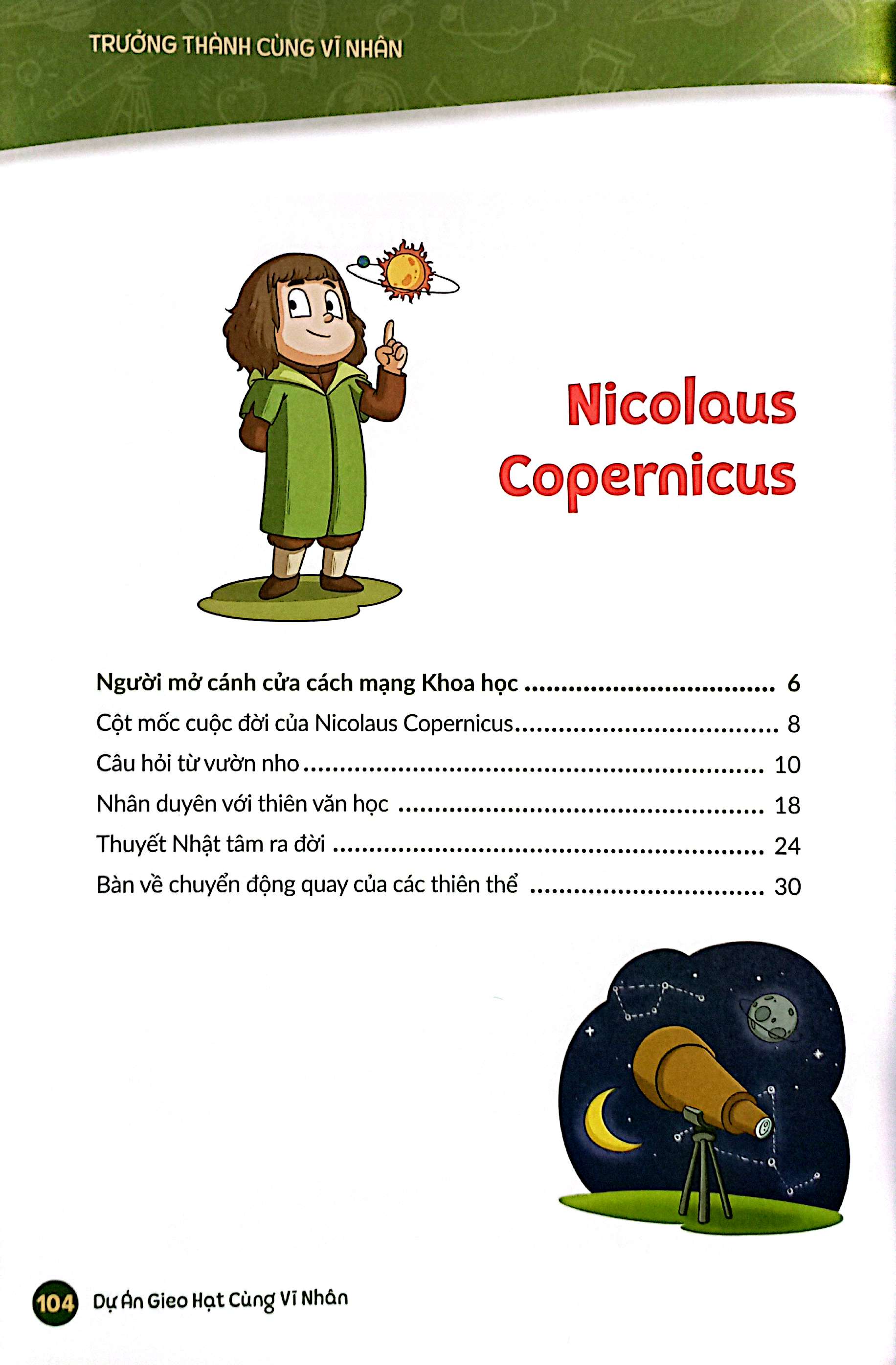 trưởng thành cùng vĩ nhân 3 - nhà khoa học và danh y - nicolaus copernicus và galileo galilei - Ảnh 5