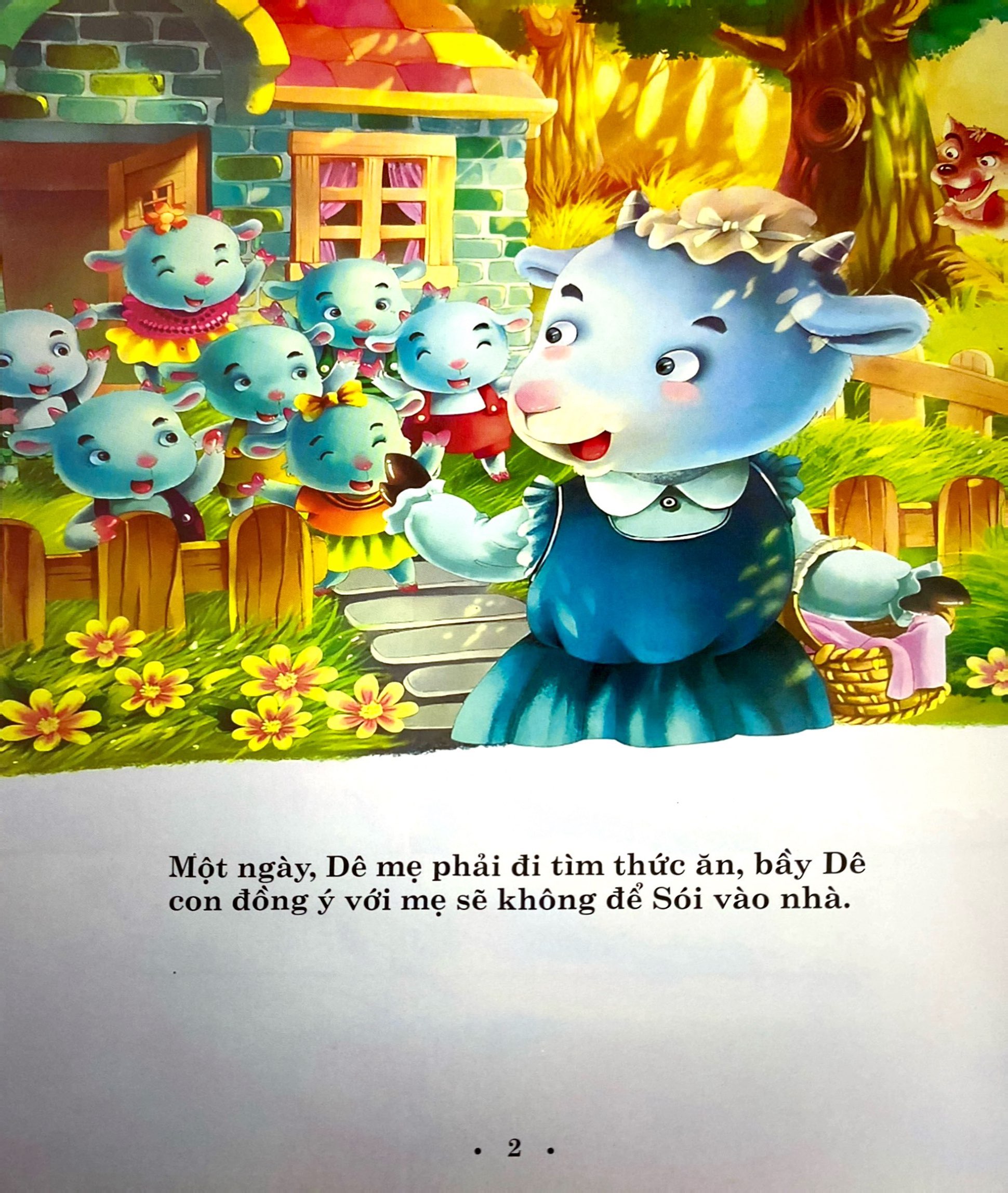 truyện cổ tích hay nhất thế giới - sói và bảy chú dê con - Ảnh 4