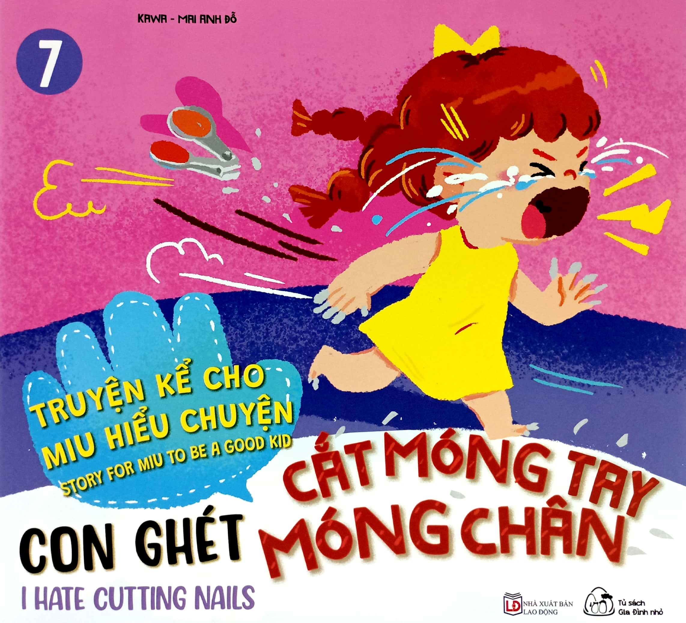 truyện kể cho miu hiểu chuyện - con ghét cắt móng chân, móng tay (song ngữ việt-anh) - Ảnh 2