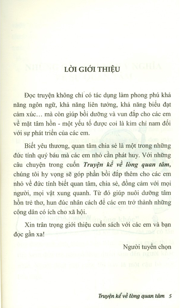 truyện kể về lòng quan tâm (tái bản) - Ảnh 3