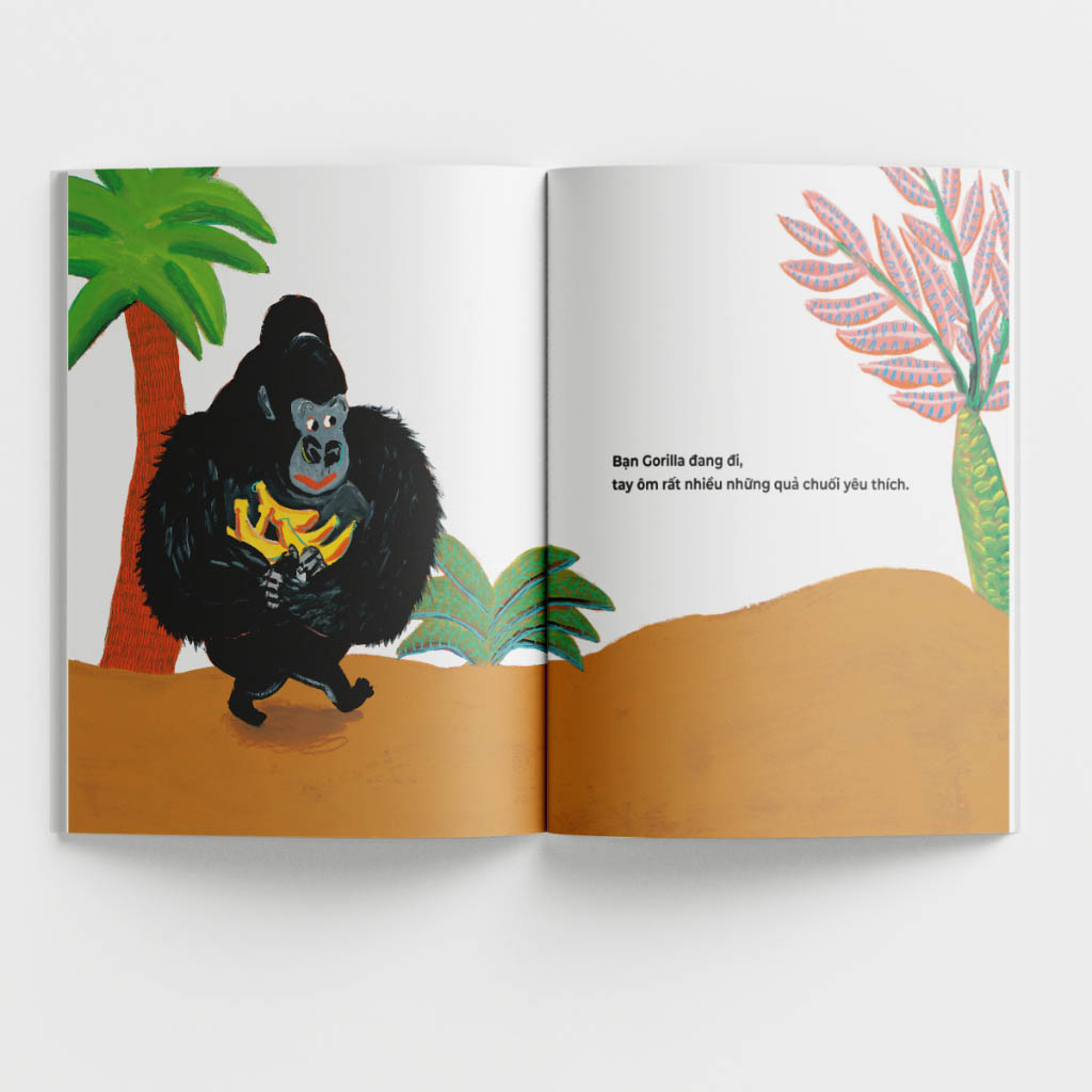 truyện tranh ehon nhật bản - bạn gorilla - Ảnh 5