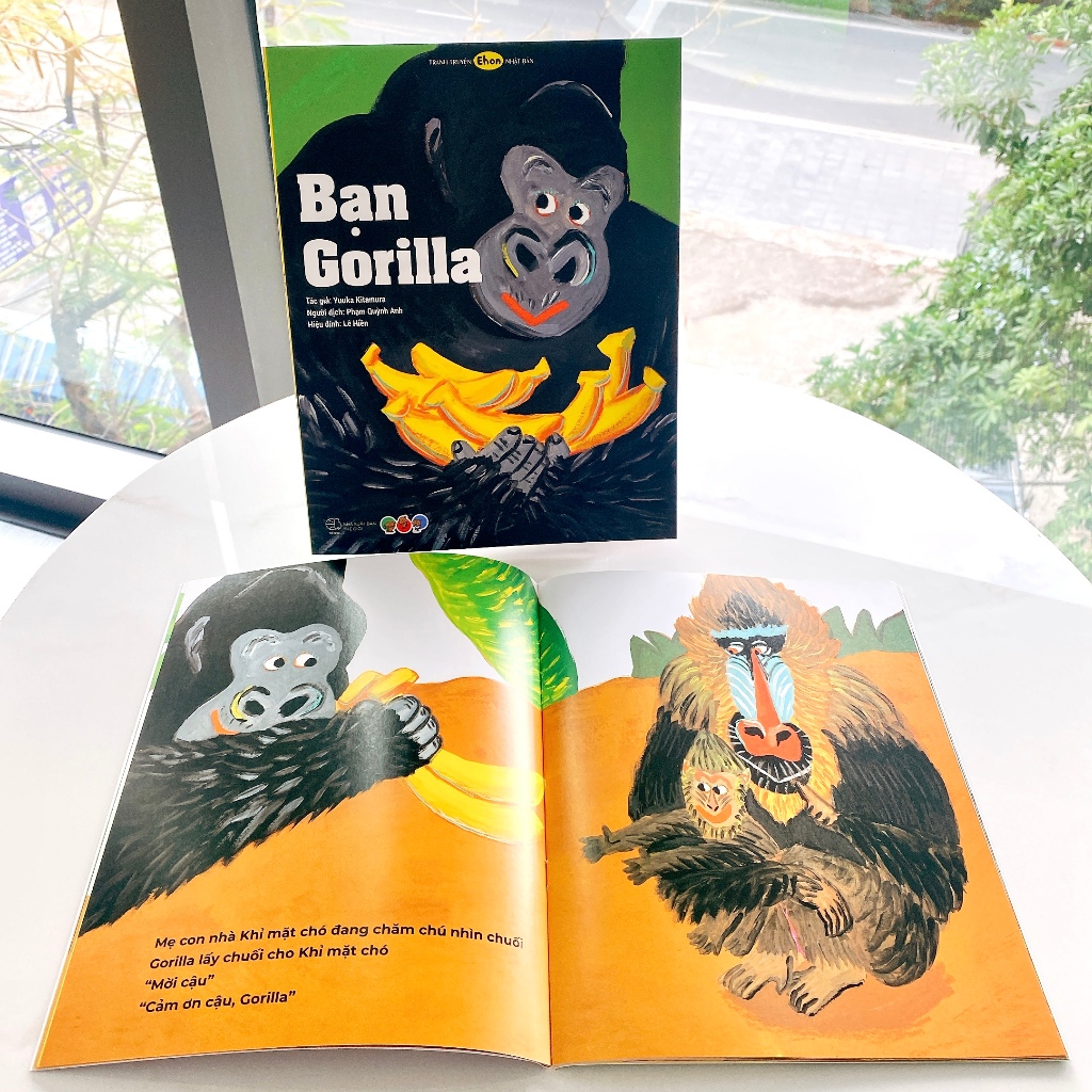 truyện tranh ehon nhật bản - bạn gorilla - Ảnh 6
