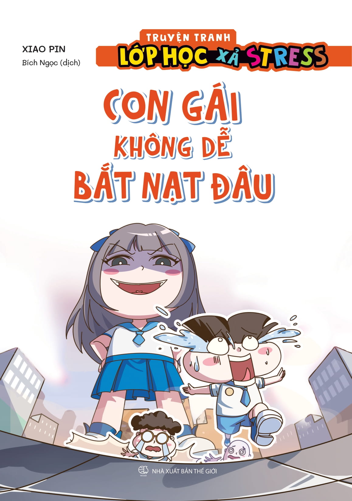 truyện tranh lớp học xả stress - con gái không dễ bắt nạt đâu - Ảnh 2