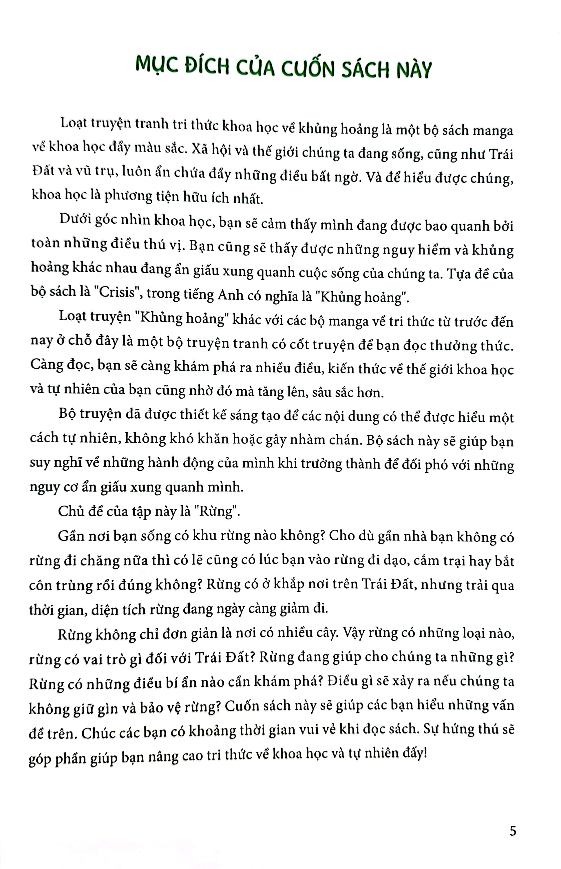 truyện tranh tri thức khoa học - khủng hoảng rừng - Ảnh 3