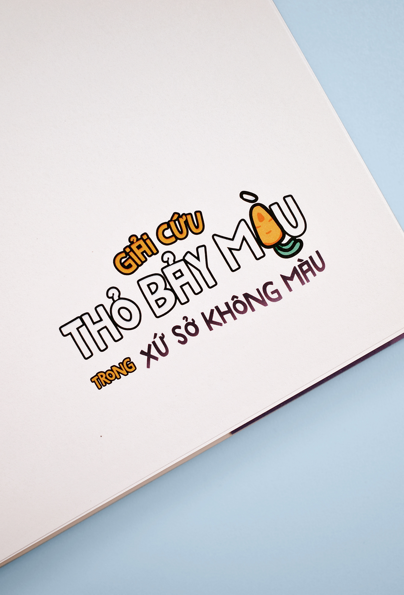 Truyện Tranh Tương Tác - Giải Cứu Thỏ Bảy Màu Trong Xứ Sở Không Màu - Bản Đặc Biệt Fahasa - Tặng Kèm 1 Bìa Áo Ngoài Phiên Bản Sáng + 1 Bookmark 2 Mặt Cán Holo + 3 Sticker Cán Holo - Ảnh 14