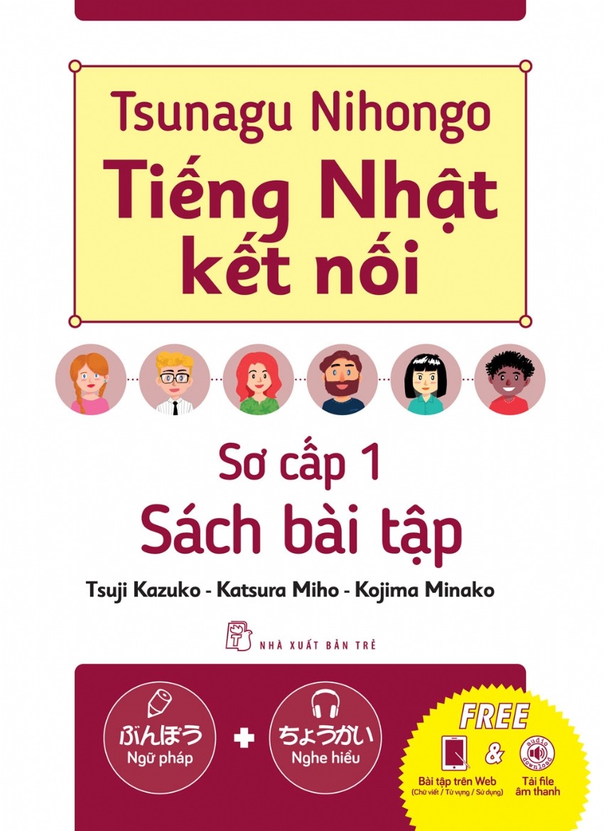 tsunagu nihongo - tiếng nhật kết nối - sơ cấp 1 - sách bài tập - Ảnh 2