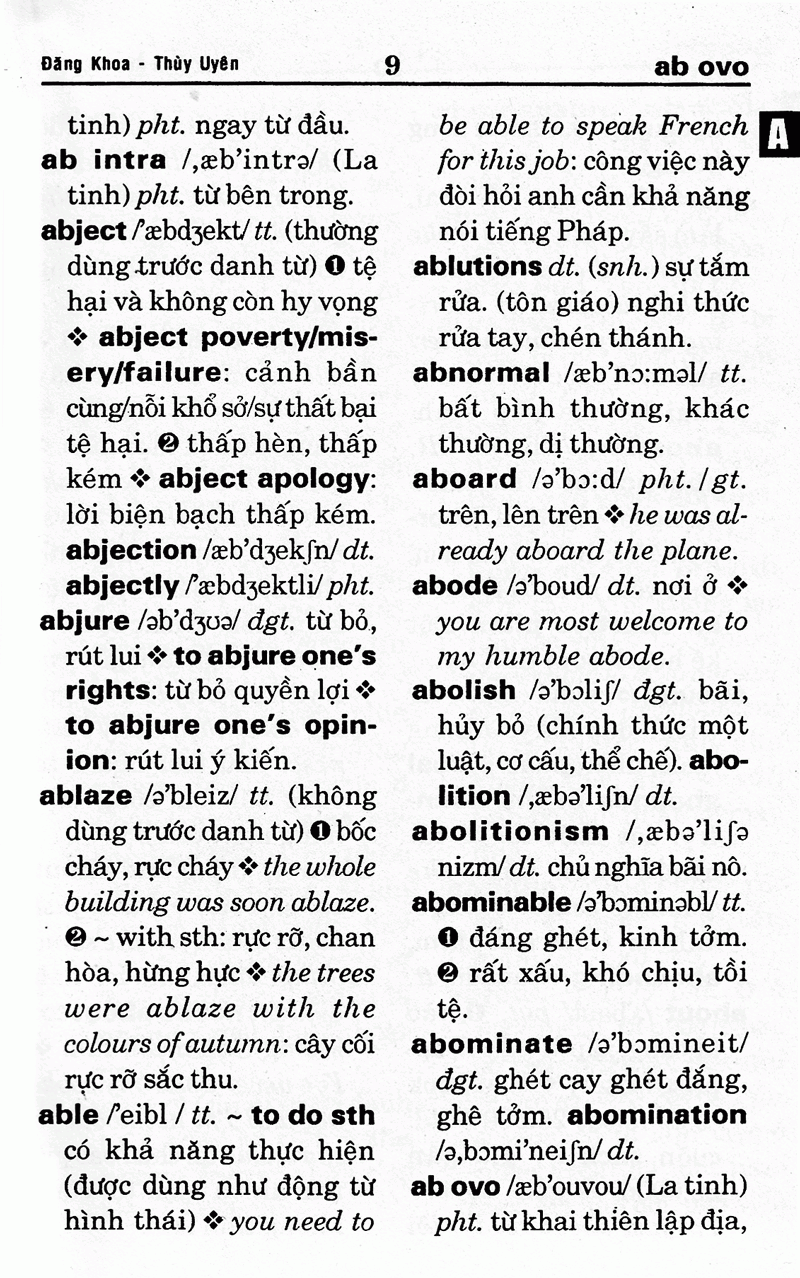 từ điển anh - việt (61.000 từ) - sách bỏ túi - Ảnh 5