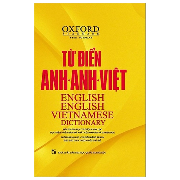 từ điển oxford anh - anh - việt (bìa vàng) - tái bản - Ảnh 2