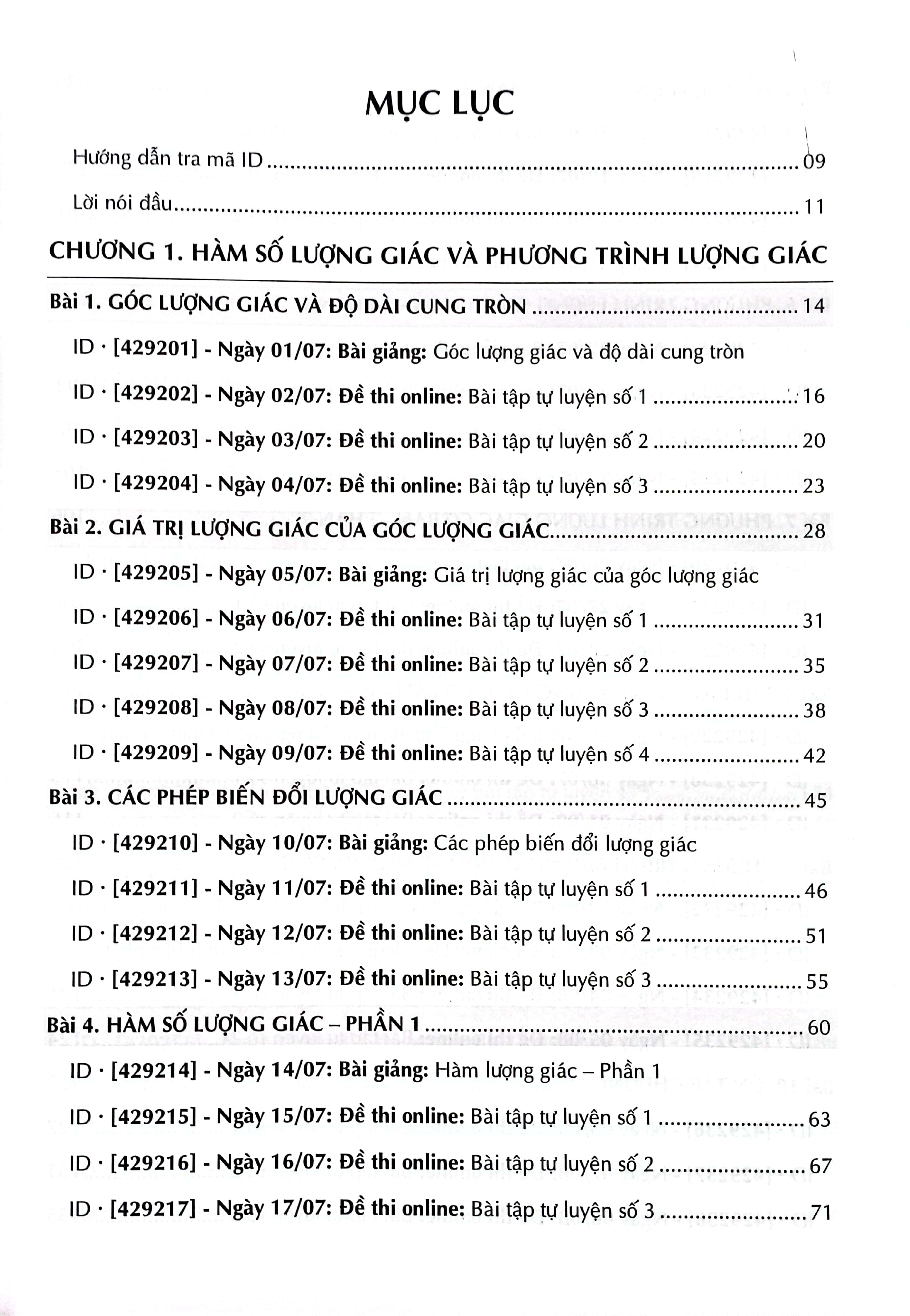 tự học toán học 11 - tập 1 (theo chương trình sách giáo khoa mới) - Ảnh 3