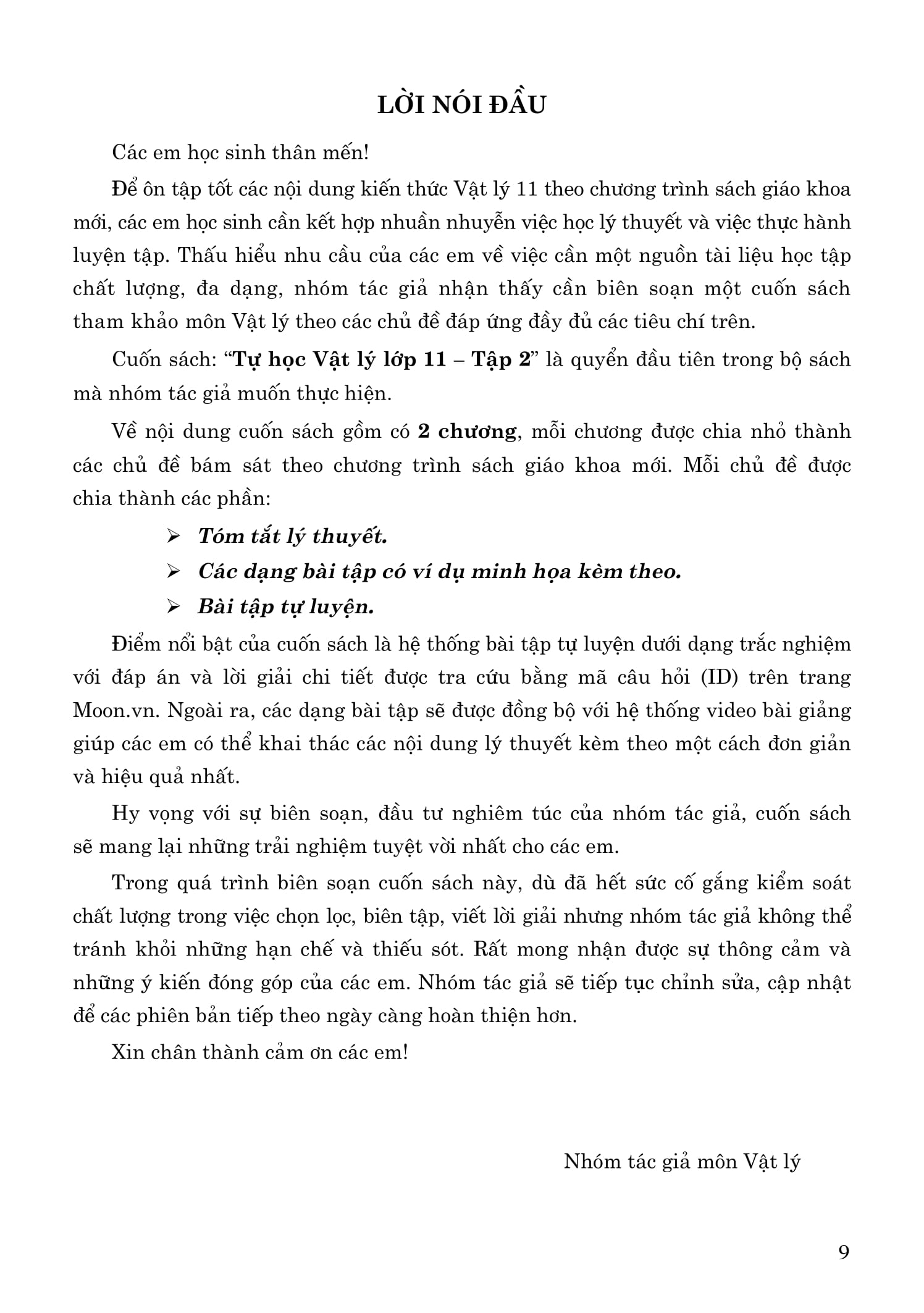 tự học vật lý lớp 11 - tập 2 - Ảnh 5