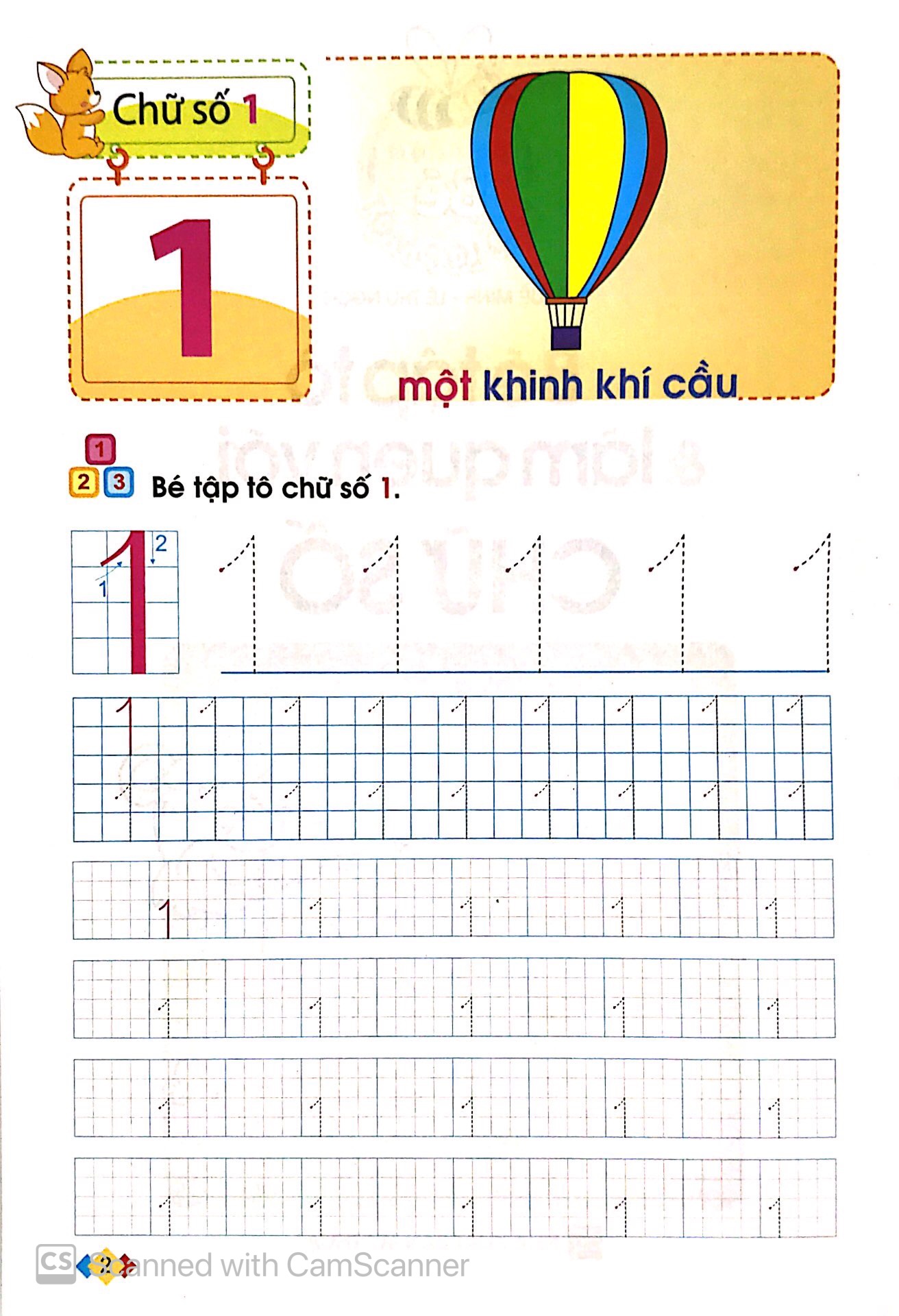 tủ sách bé vào lớp một - bé tập tô và làm quen với chữ số (tái bản 2019) - Ảnh 3