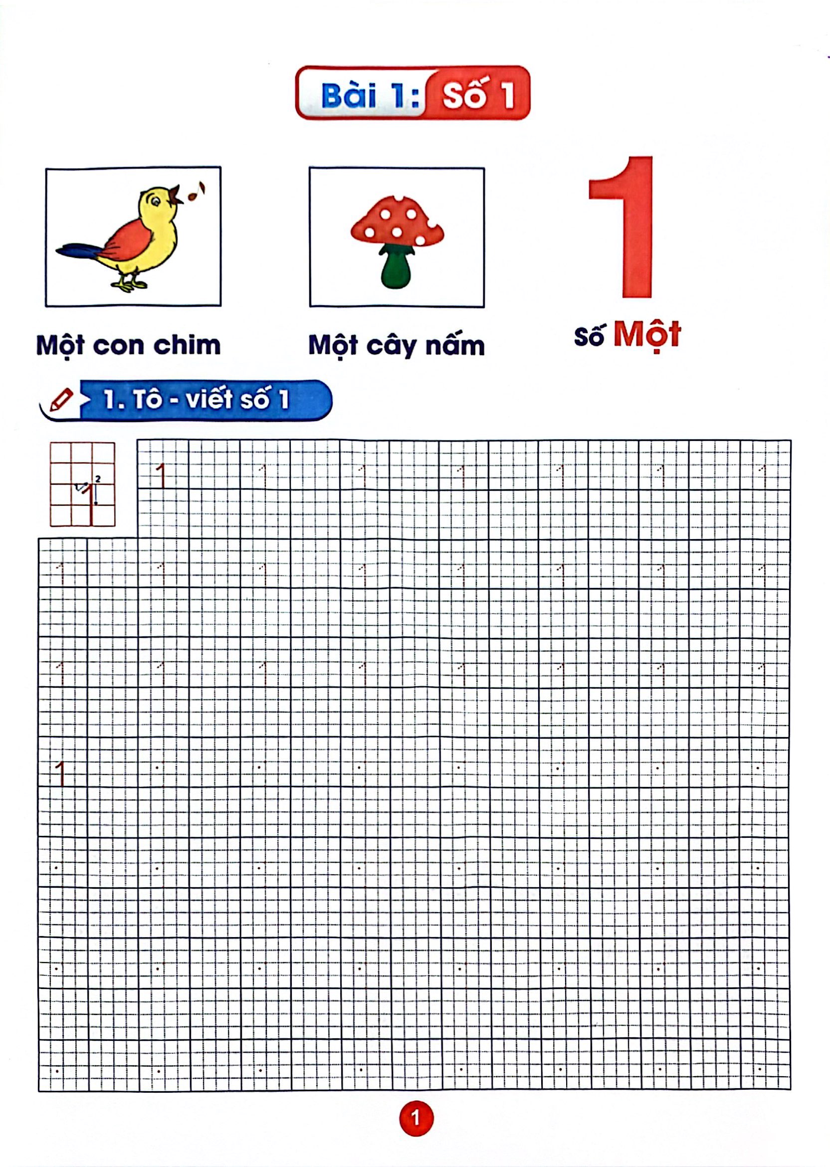 tủ sách bé vào lớp một - làm quen với chũ số và toán - Ảnh 3