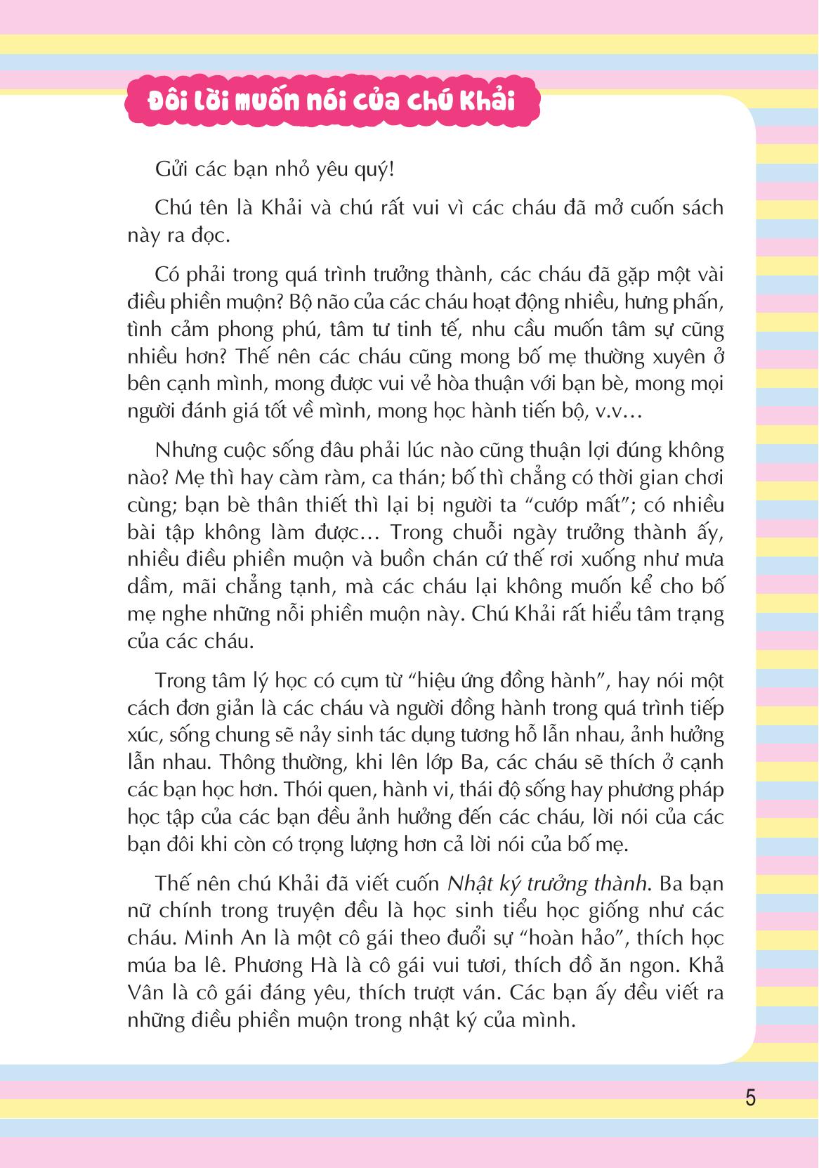 tủ sách cùng con trưởng thành - nhật ký trưởng thành - bạn thân đôi khi thật khó hiểu - Ảnh 5