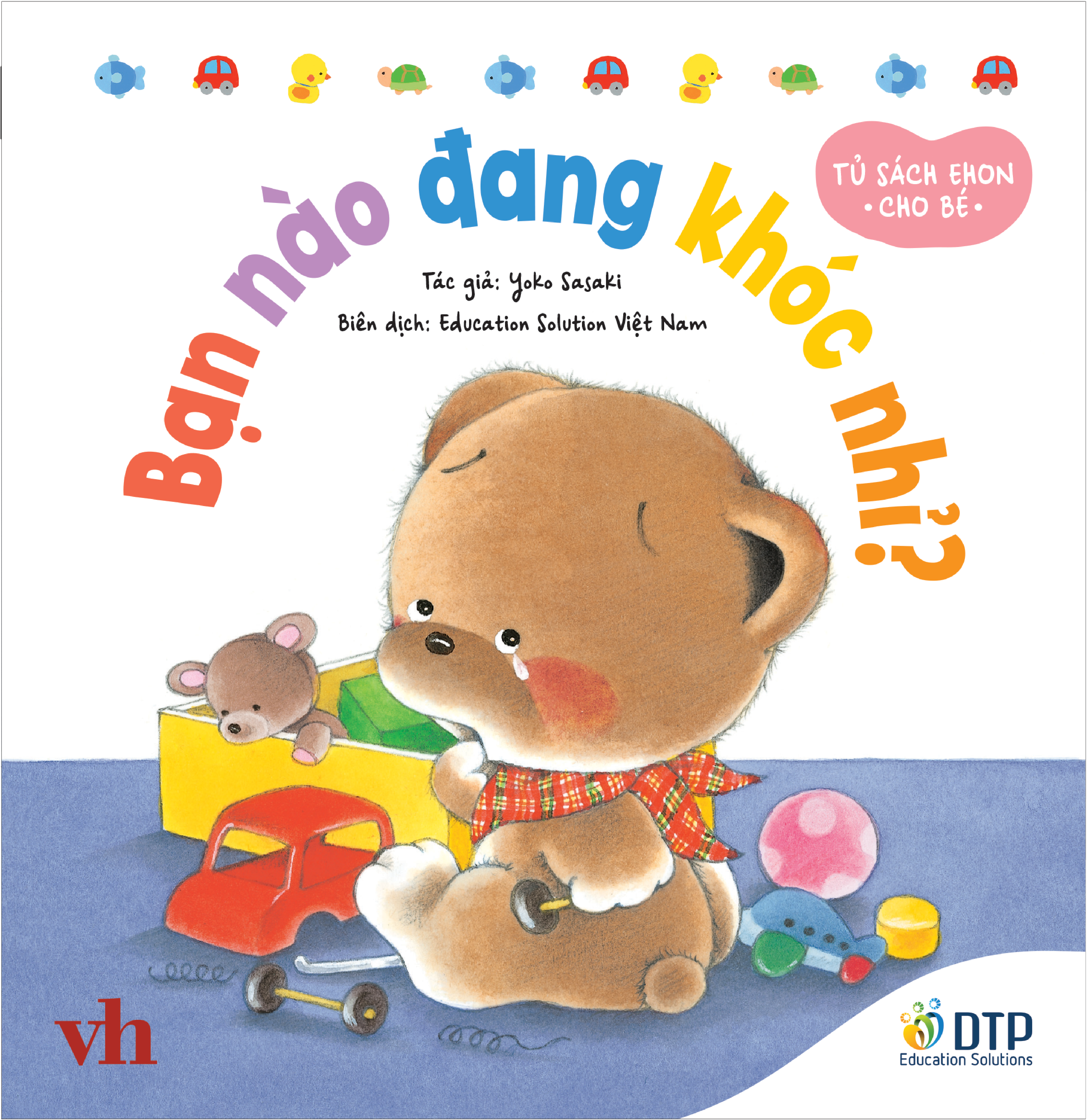 tủ sách ehon cho bé - bạn nào đang khóc nhỉ? - bìa cứng - Ảnh 2