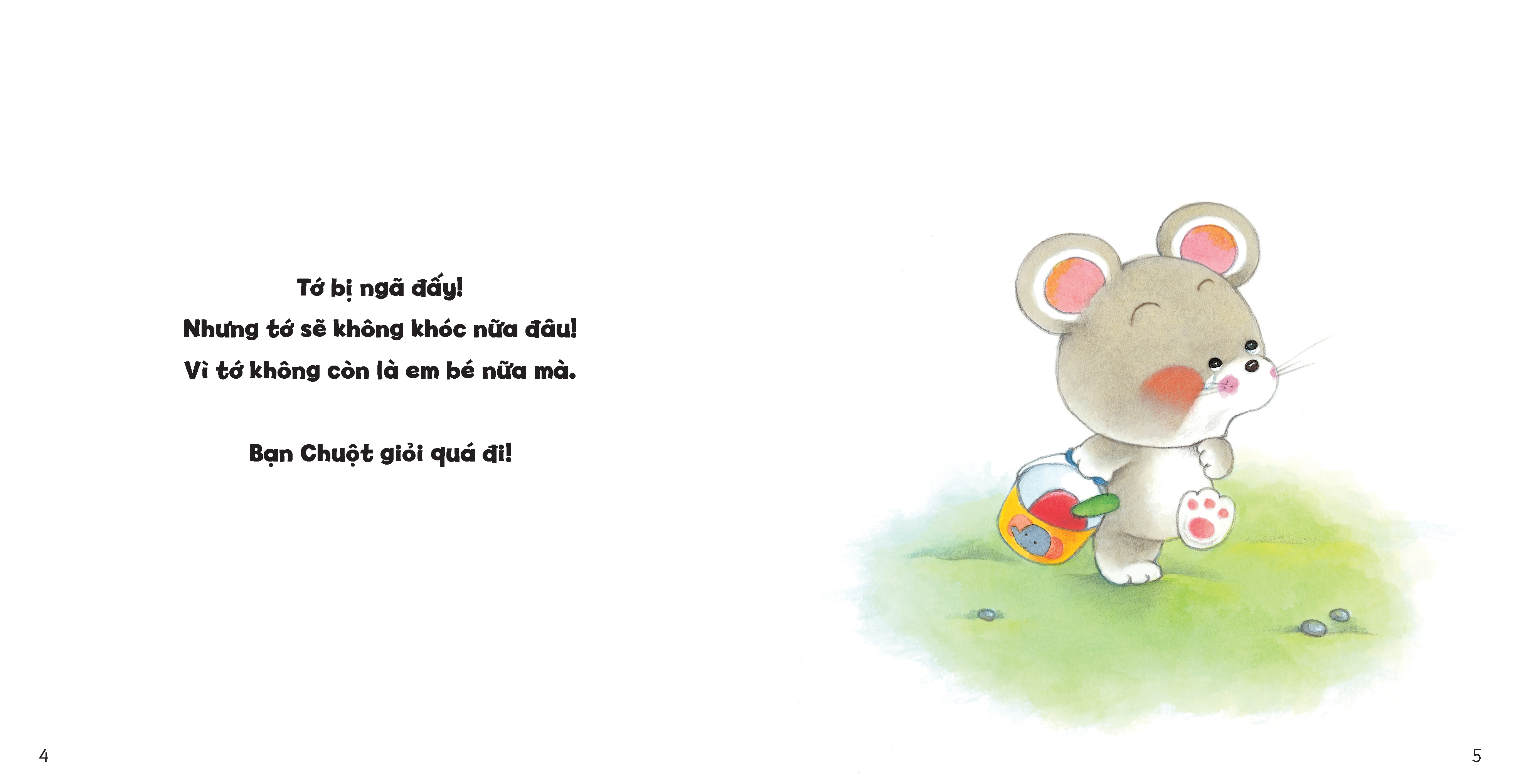 tủ sách ehon cho bé - bạn nào đang khóc nhỉ? - bìa cứng - Ảnh 4