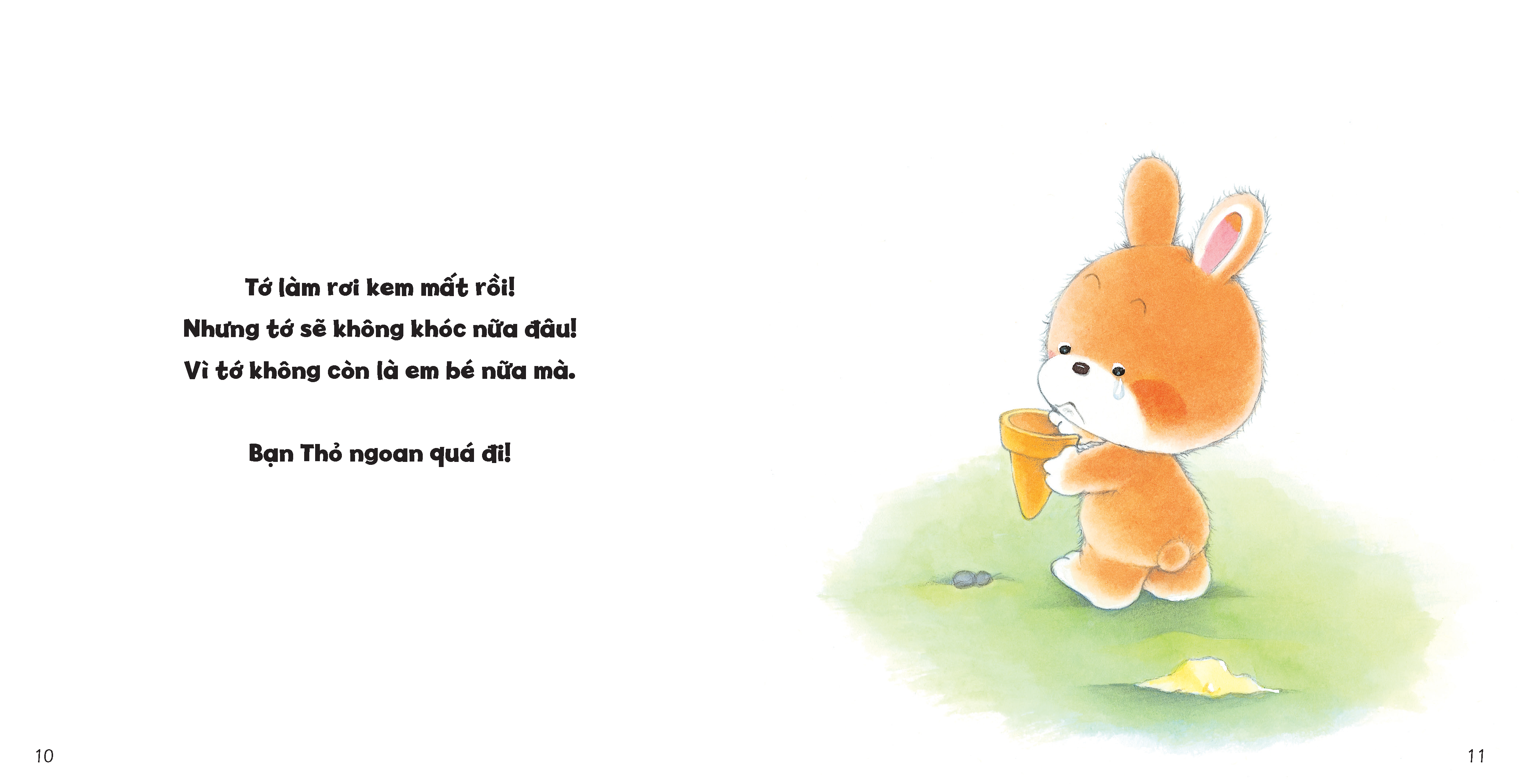 tủ sách ehon cho bé - bạn nào đang khóc nhỉ? - bìa cứng - Ảnh 6