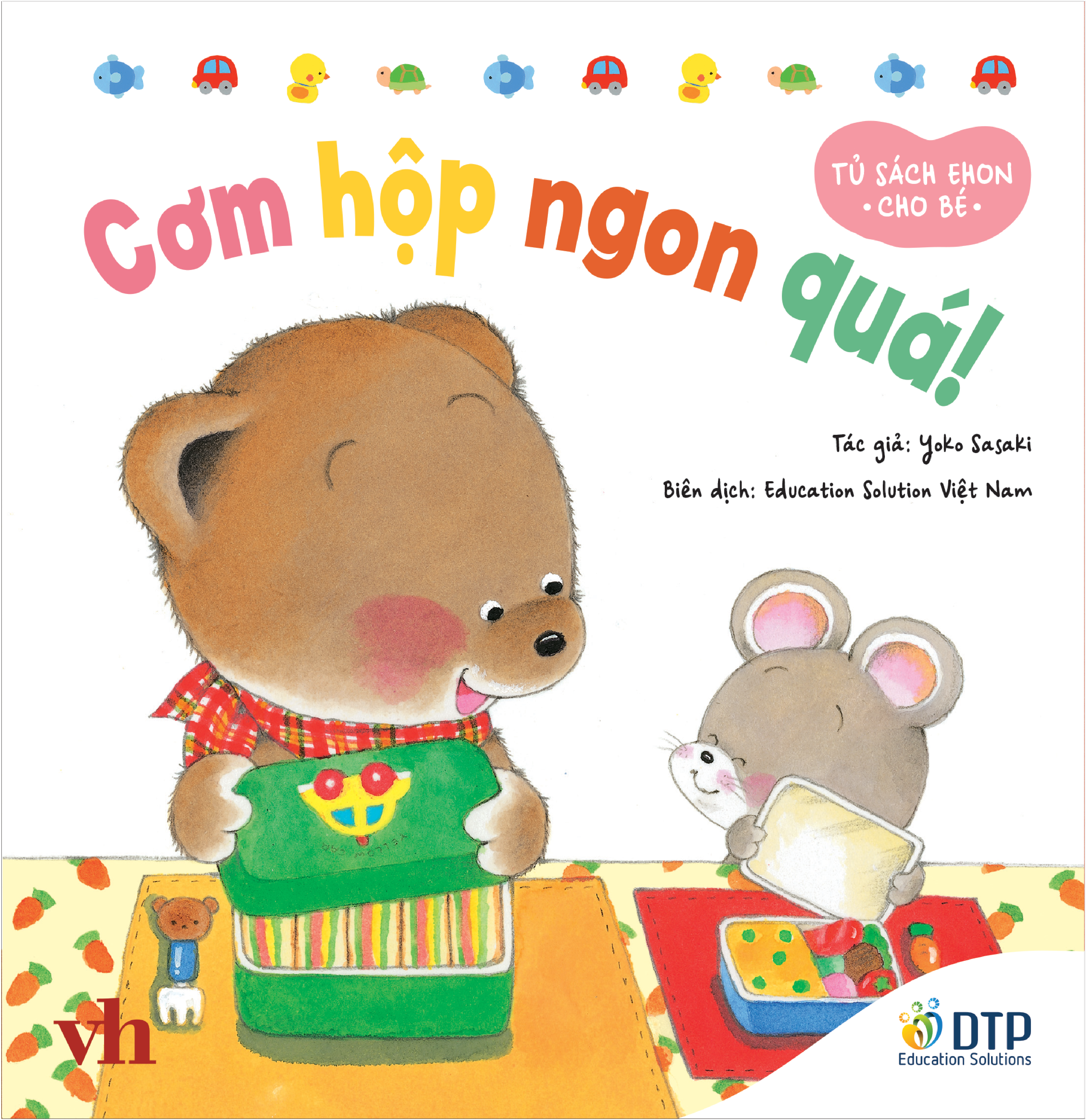tủ sách ehon cho bé - cơm hộp ngon quá! - bìa cứng - Ảnh 2
