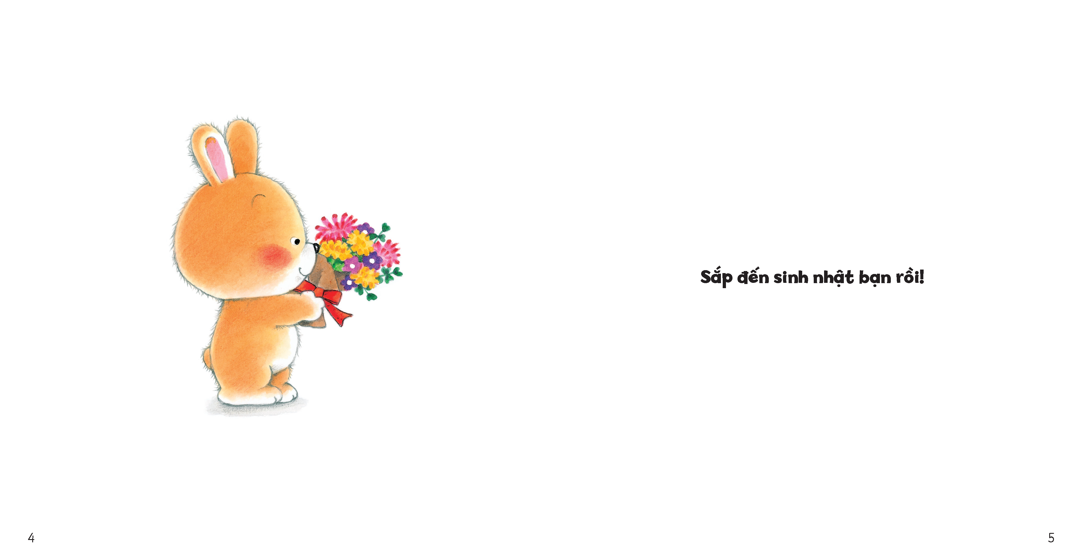 tủ sách ehon cho bé - mừng sinh nhật - bìa cứng - Ảnh 4