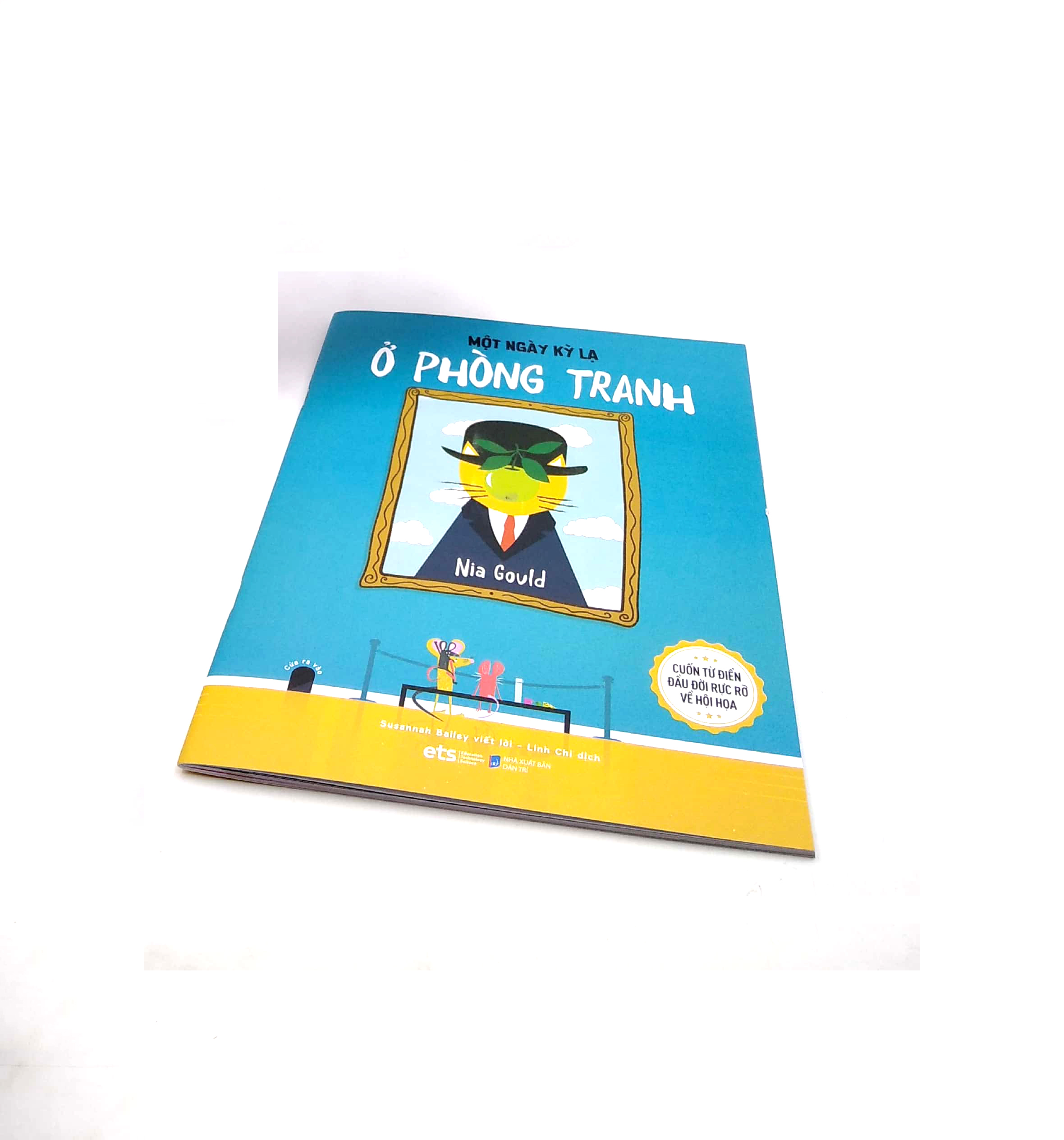 tủ sách nghệ thuật thiếu nhi: một ngày kỳ lạ ở phòng tranh - Ảnh 5