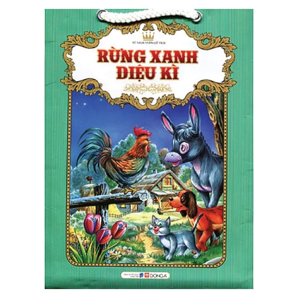 Bìa sách tủ sách vườn cổ tích: rừng xanh diệu kì (bộ)