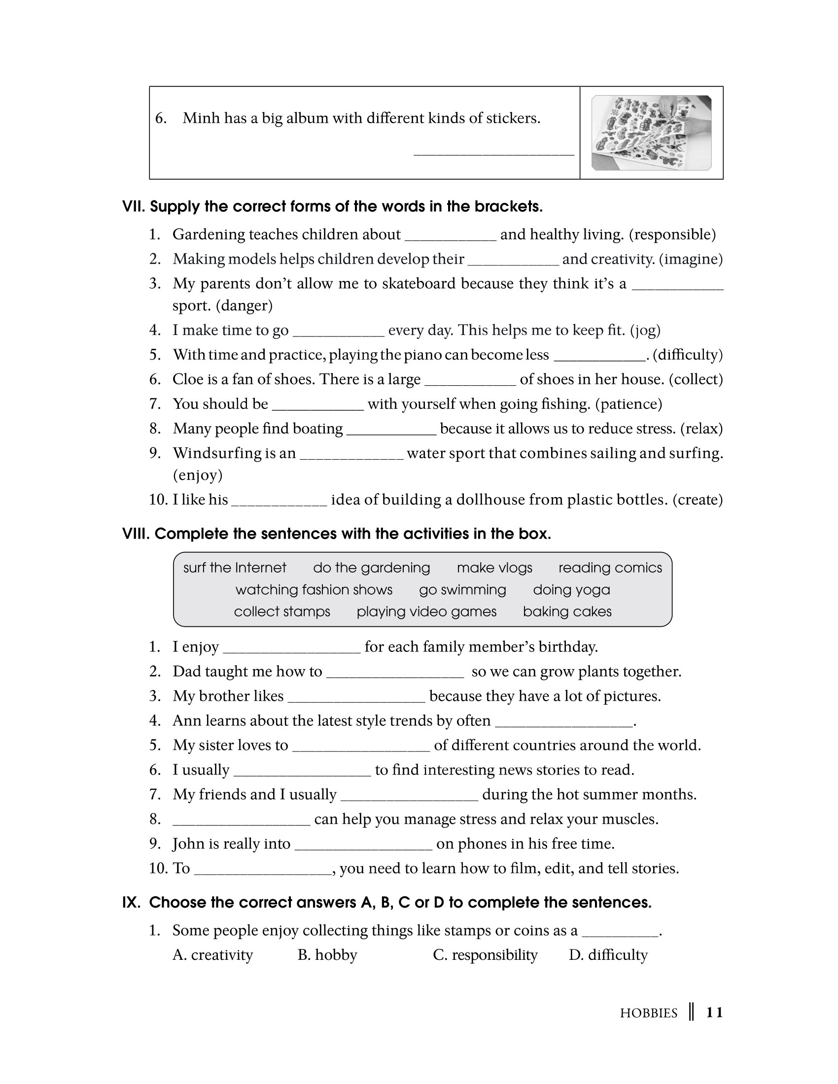 từ vựng tiếng anh 7 - Ảnh 14