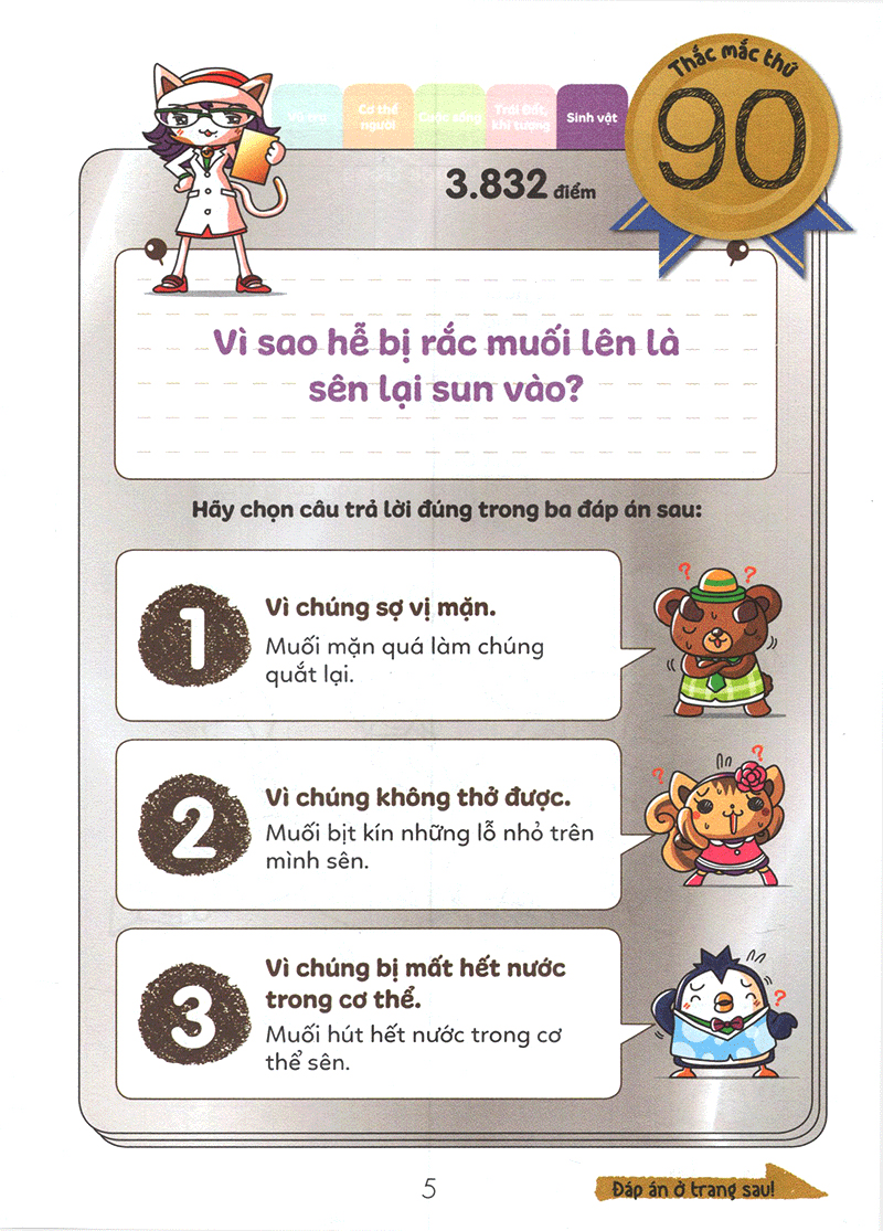 tuyển tập câu hỏi của học sinh tiểu học - về khoa học (tái bản 2019) - Ảnh 4