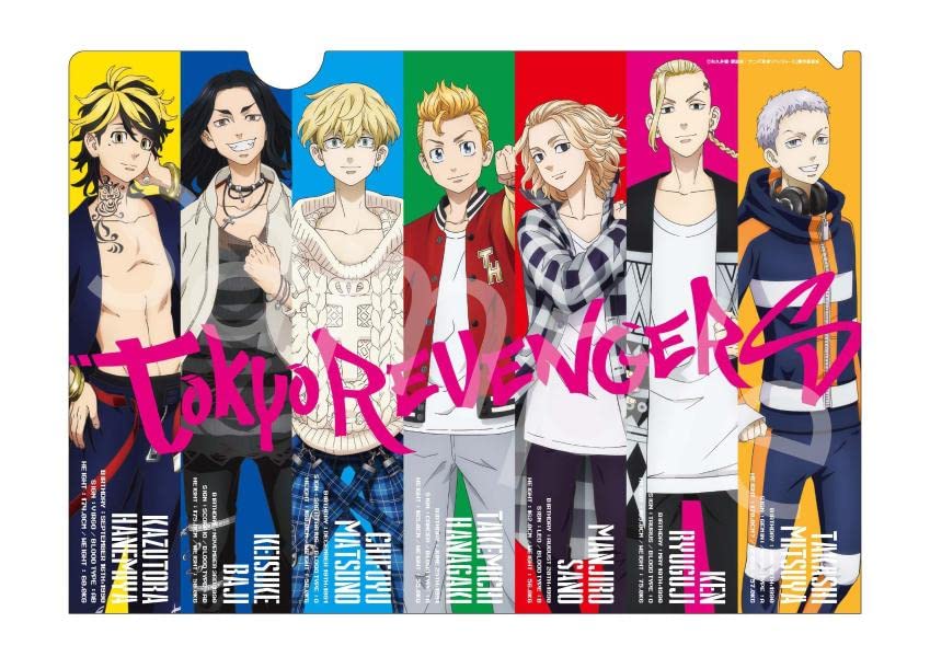 tvアニメ 東京リベンジャーズ クリアファイルブック vol. 1 - tv anime tokyo revengers clear file book vol. 1 - Ảnh 3