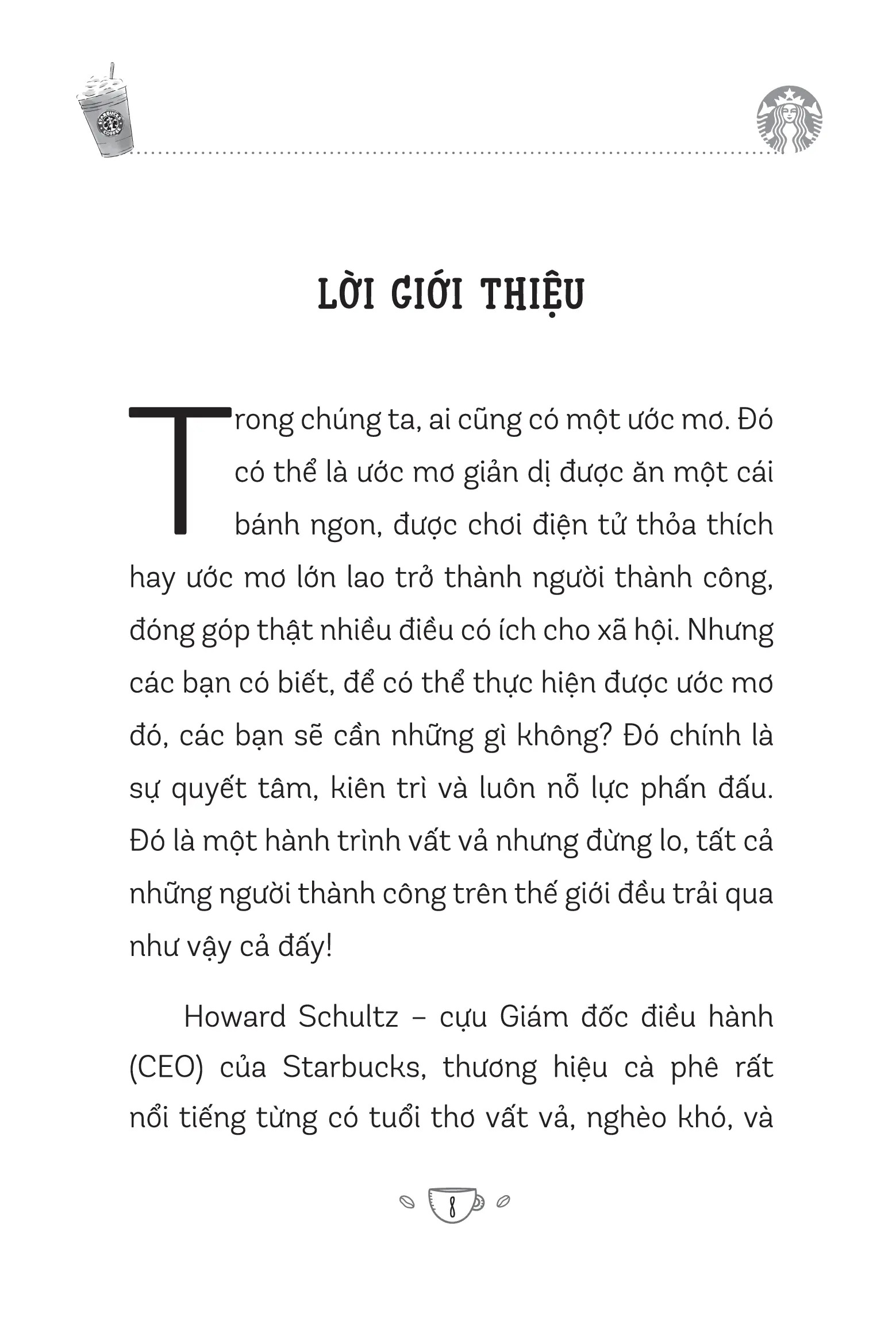 Ươm Mầm Tỷ Phú Nhí - Howard Schultz - Tỷ Phú Cà Phê Starbucks (Tái Bản 2025) - Ảnh 6