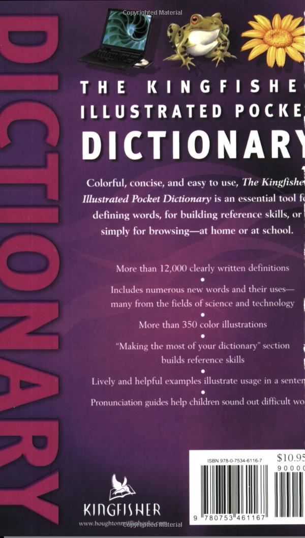 us kingfisher illustrated pocket dictionary - Ảnh 14