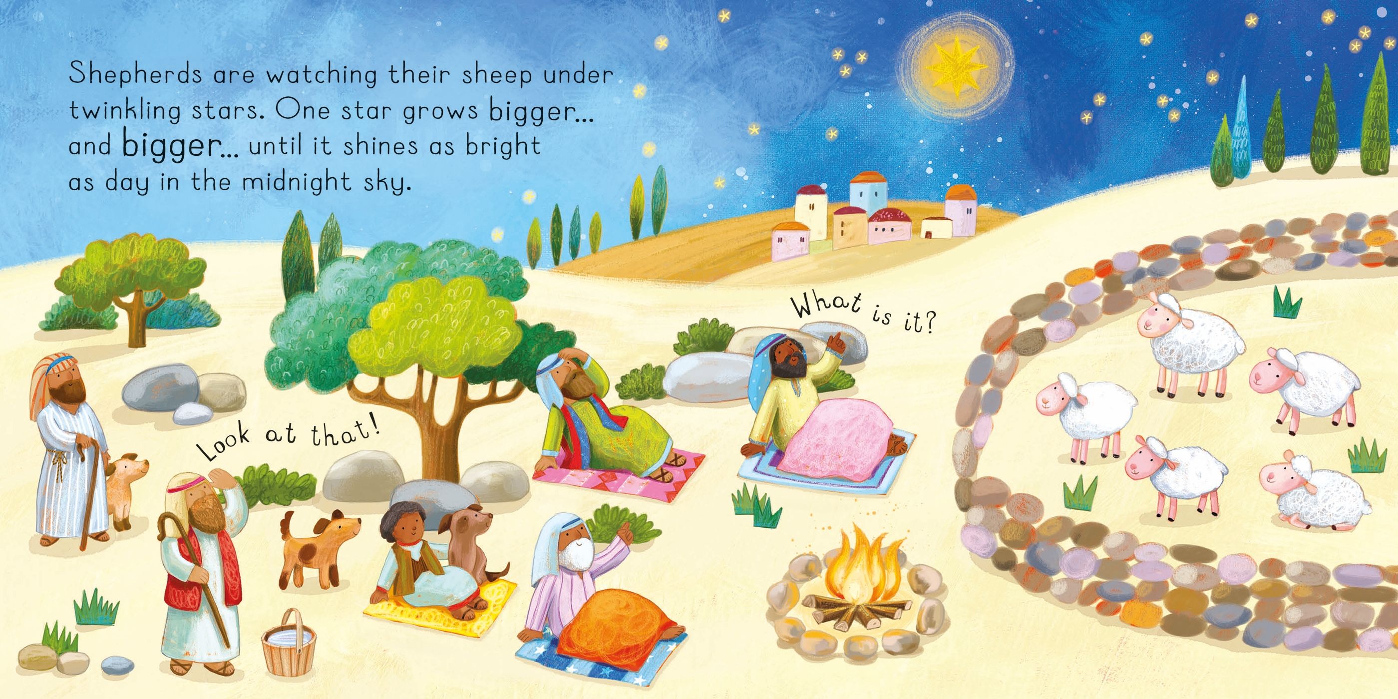 usborne little board books: the nativity - Ảnh 4