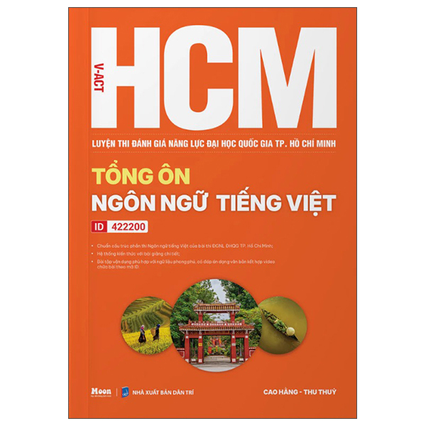 V-ACT HCM - Luyện Thi Đánh Giá Năng Lực Đại Học Quốc Gia TP. Hồ Chí Minh - Tổng Ôn Ngôn Ngữ Tiếng Việt
