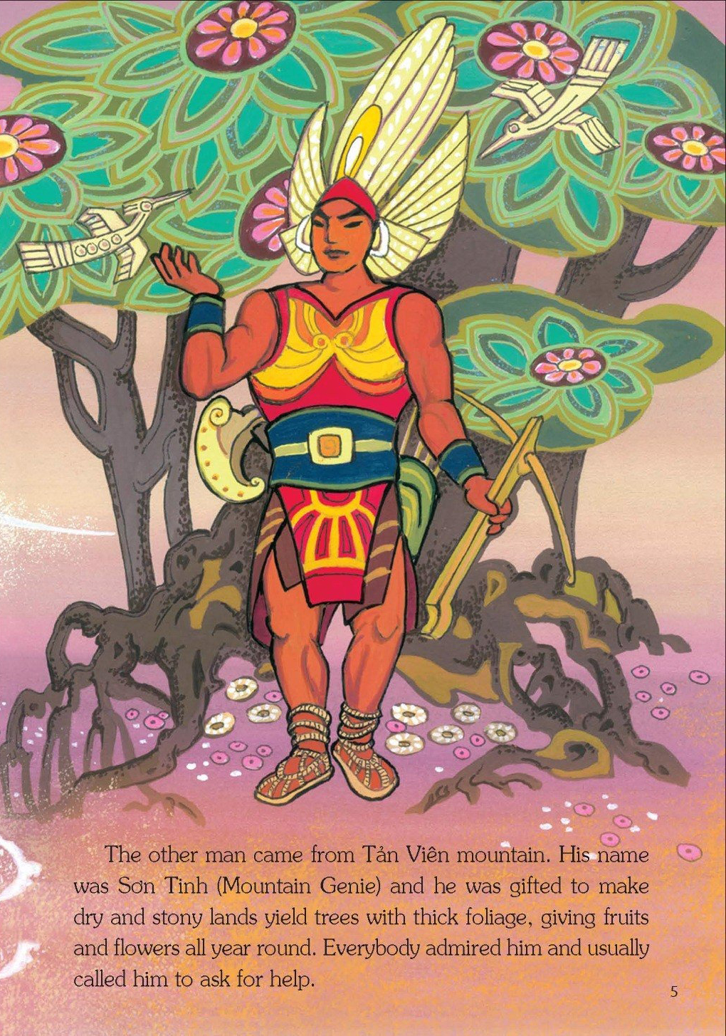 vietnamese folklore - the legend of mountain and water genies - sơn tinh, thủy tinh - Ảnh 11