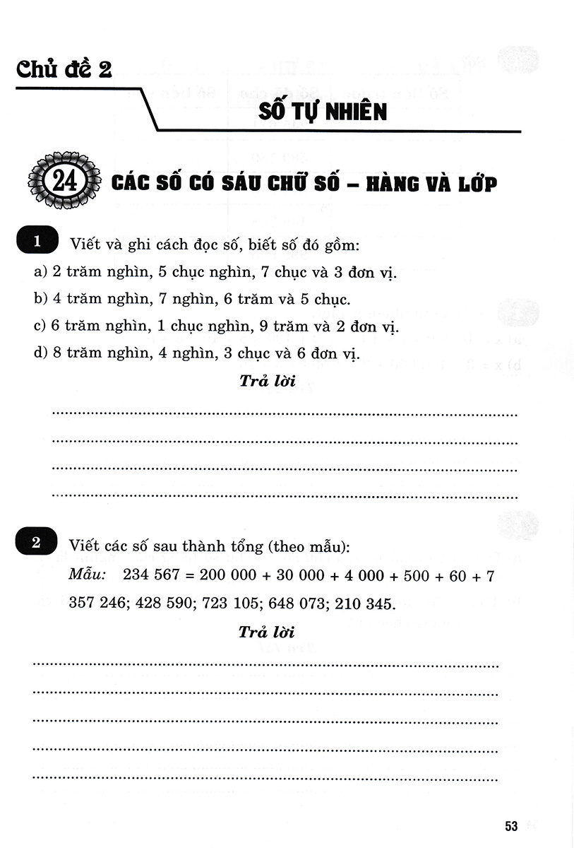 vở bài tập nâng cao toán 4 - tập 1 (bám sát sgk chân trời sáng tạo) - Ảnh 12