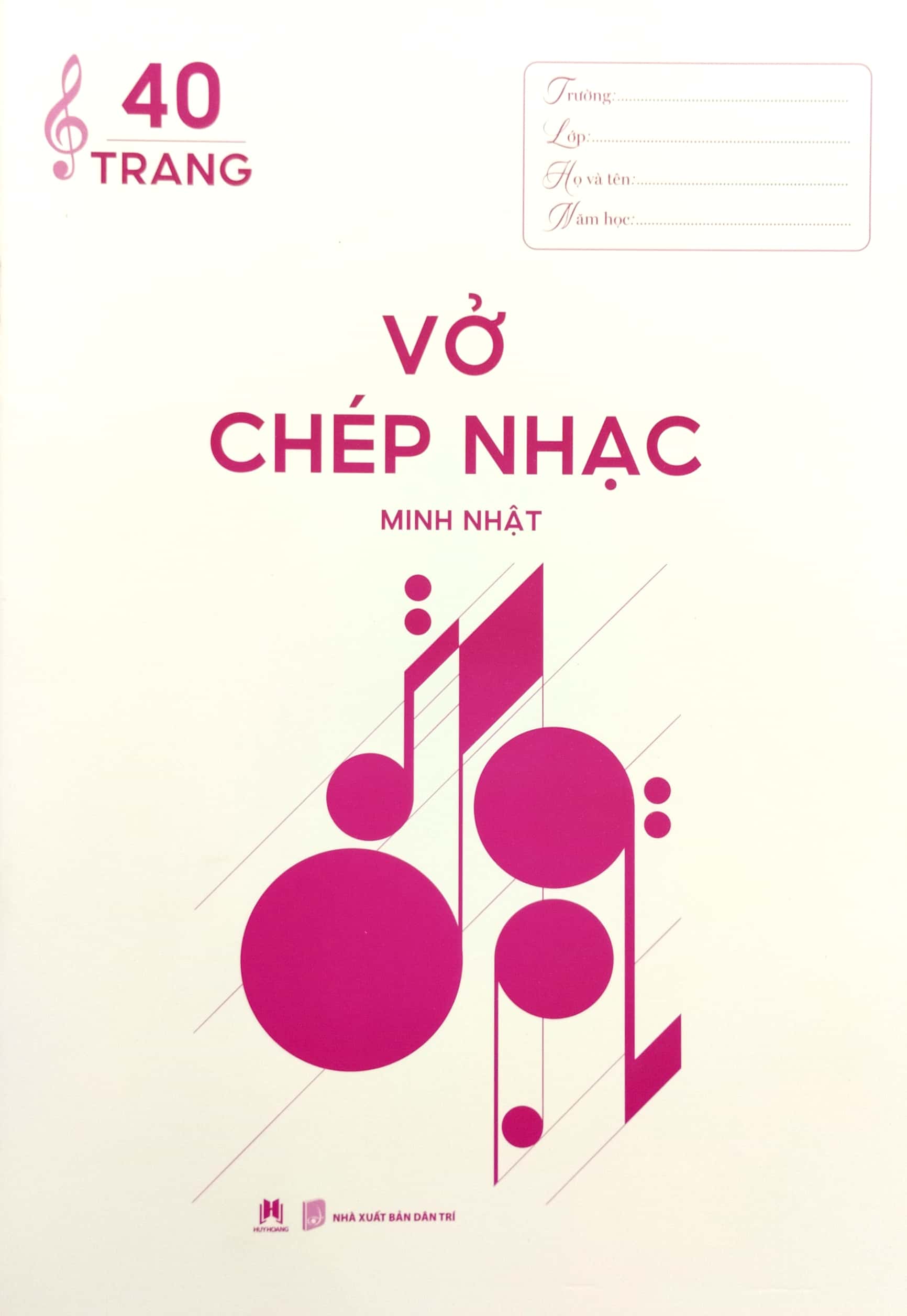 vở chép nhạc 40 trang - Ảnh 2