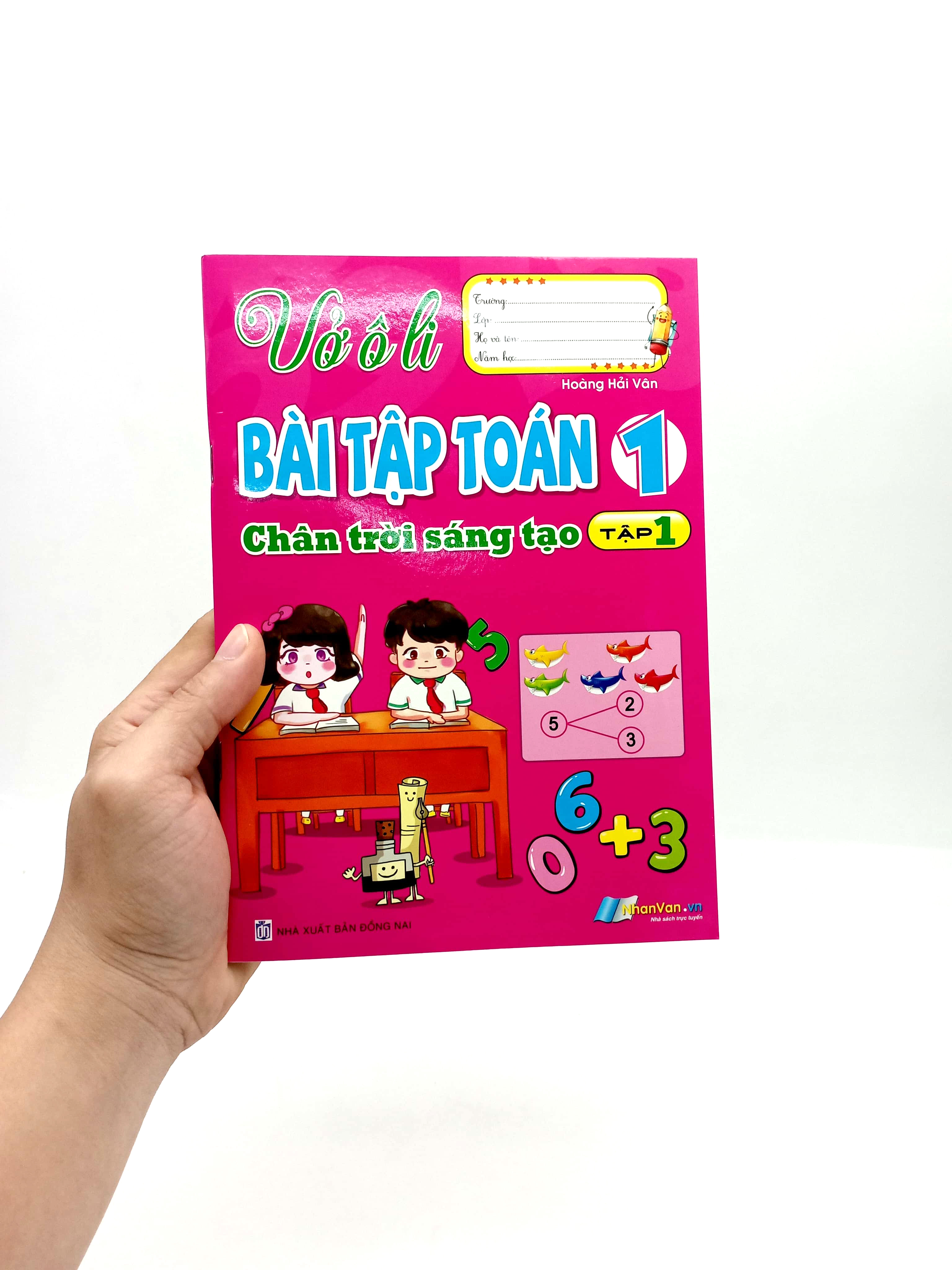 vở ô li bài tập toán 1 - tập 1 (chân trời sáng tạo) - Ảnh 7