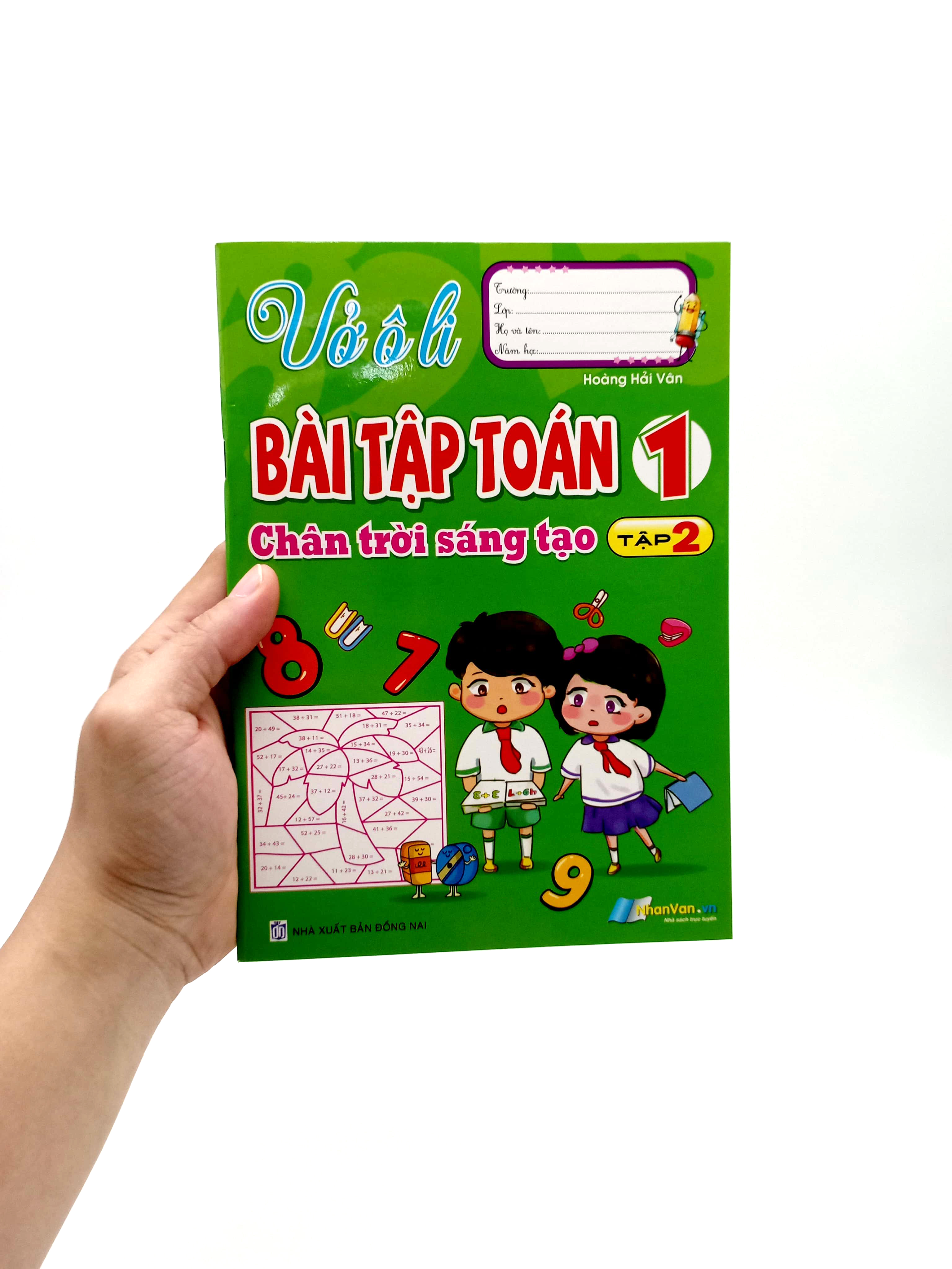 vở ô li bài tập toán 1 - tập 2 (chân trời sáng tạo) - Ảnh 7