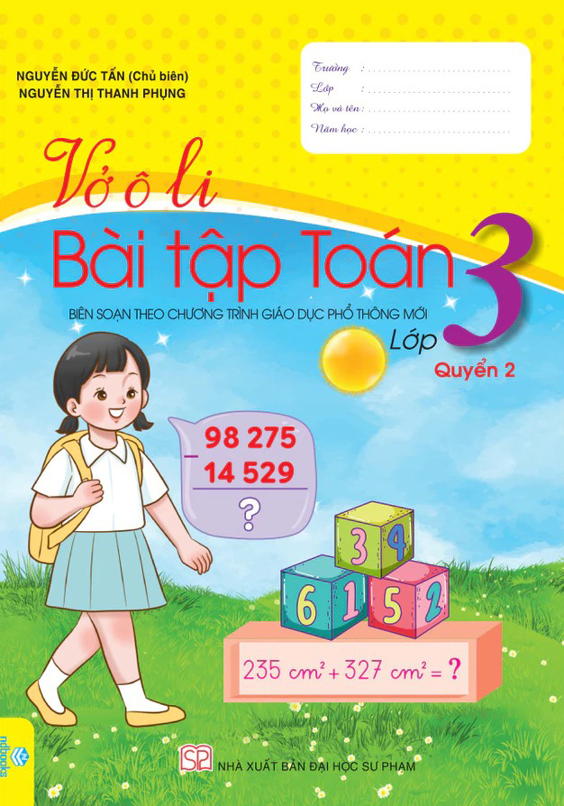 vở ô li bài tập toán 3 - quyển 2 (theo chương trình gdpt mới) - Ảnh 2