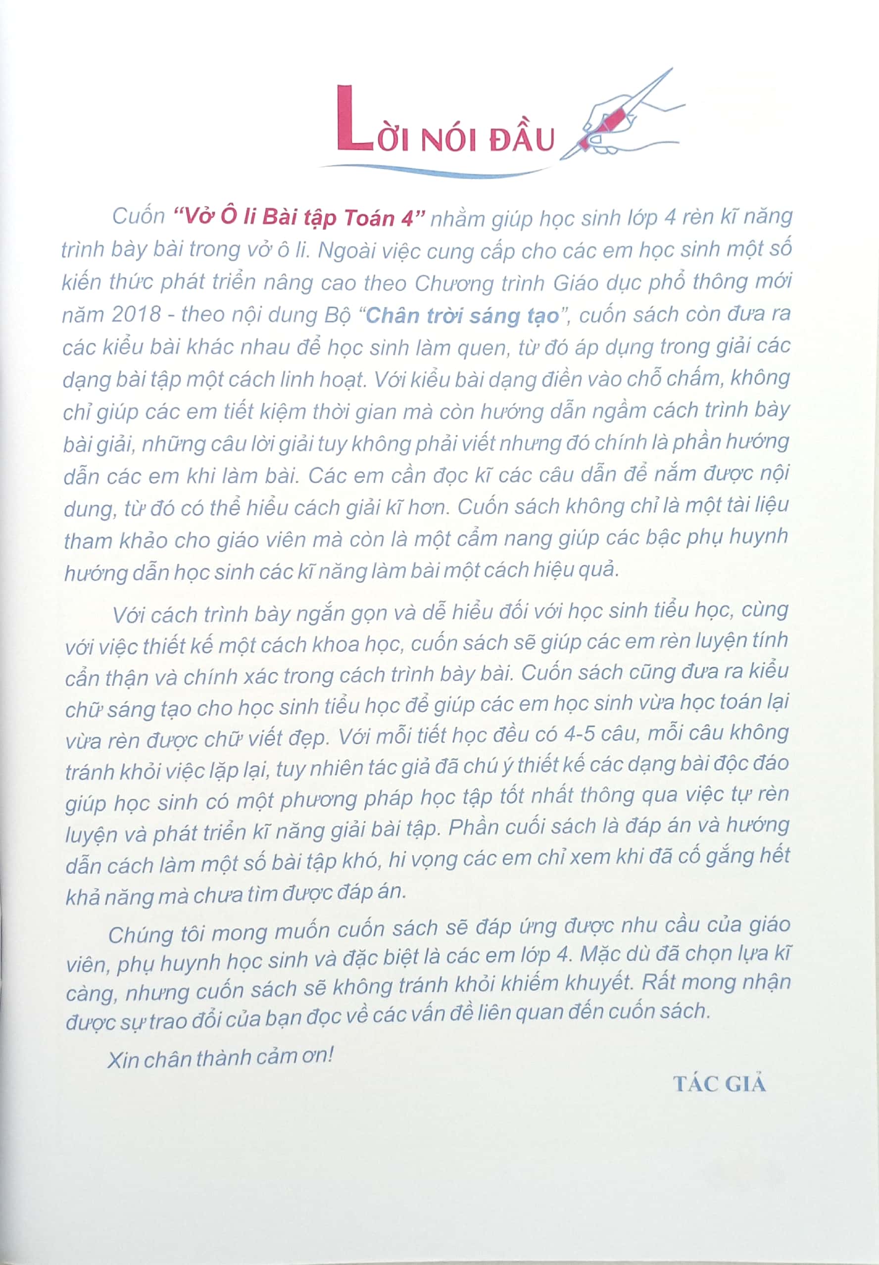 vở ô li bài tập toán lớp 4 - tập 2 - Ảnh 3