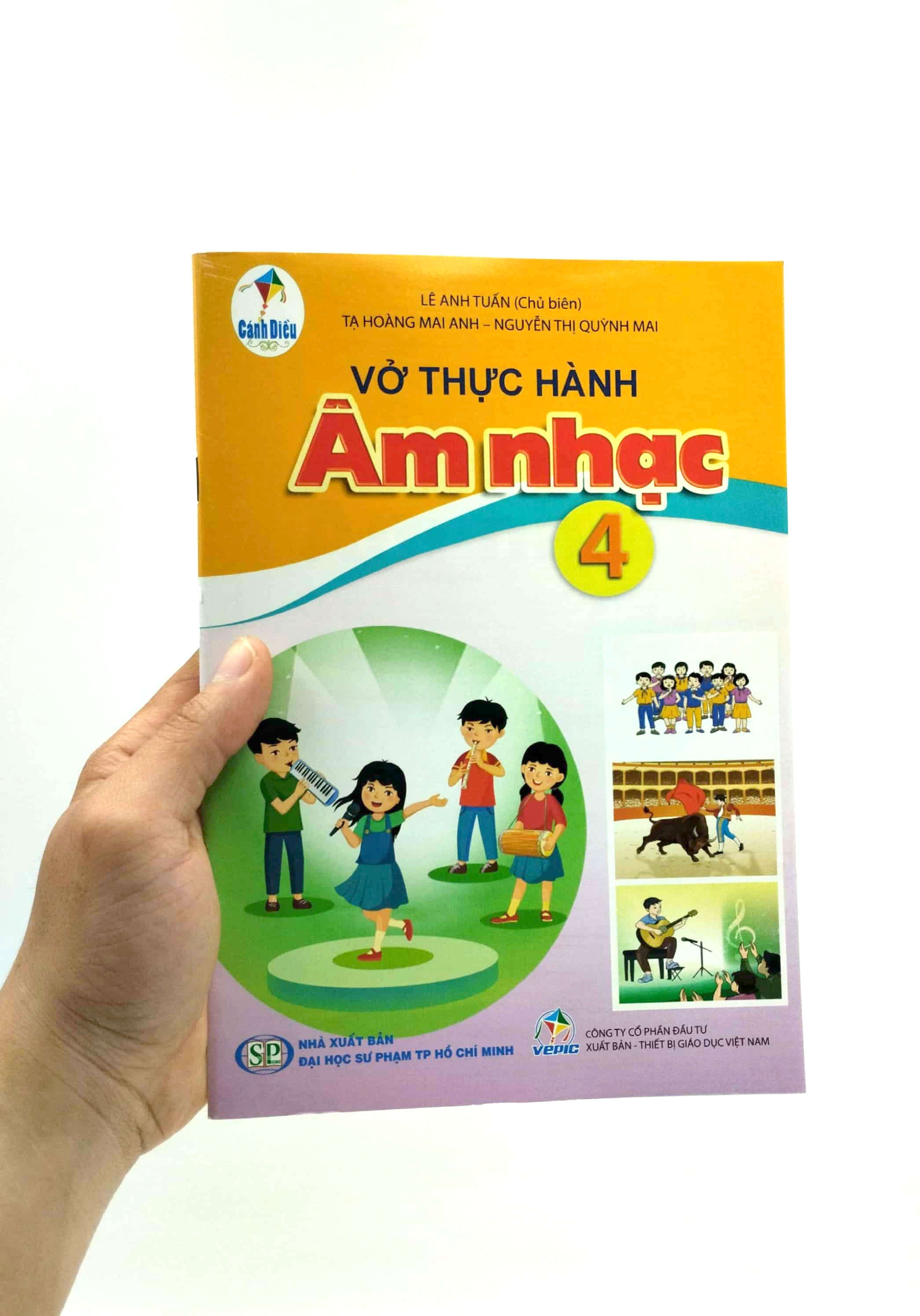vở thực hành âm nhạc 4 (cánh diều) (chuẩn) - Ảnh 7