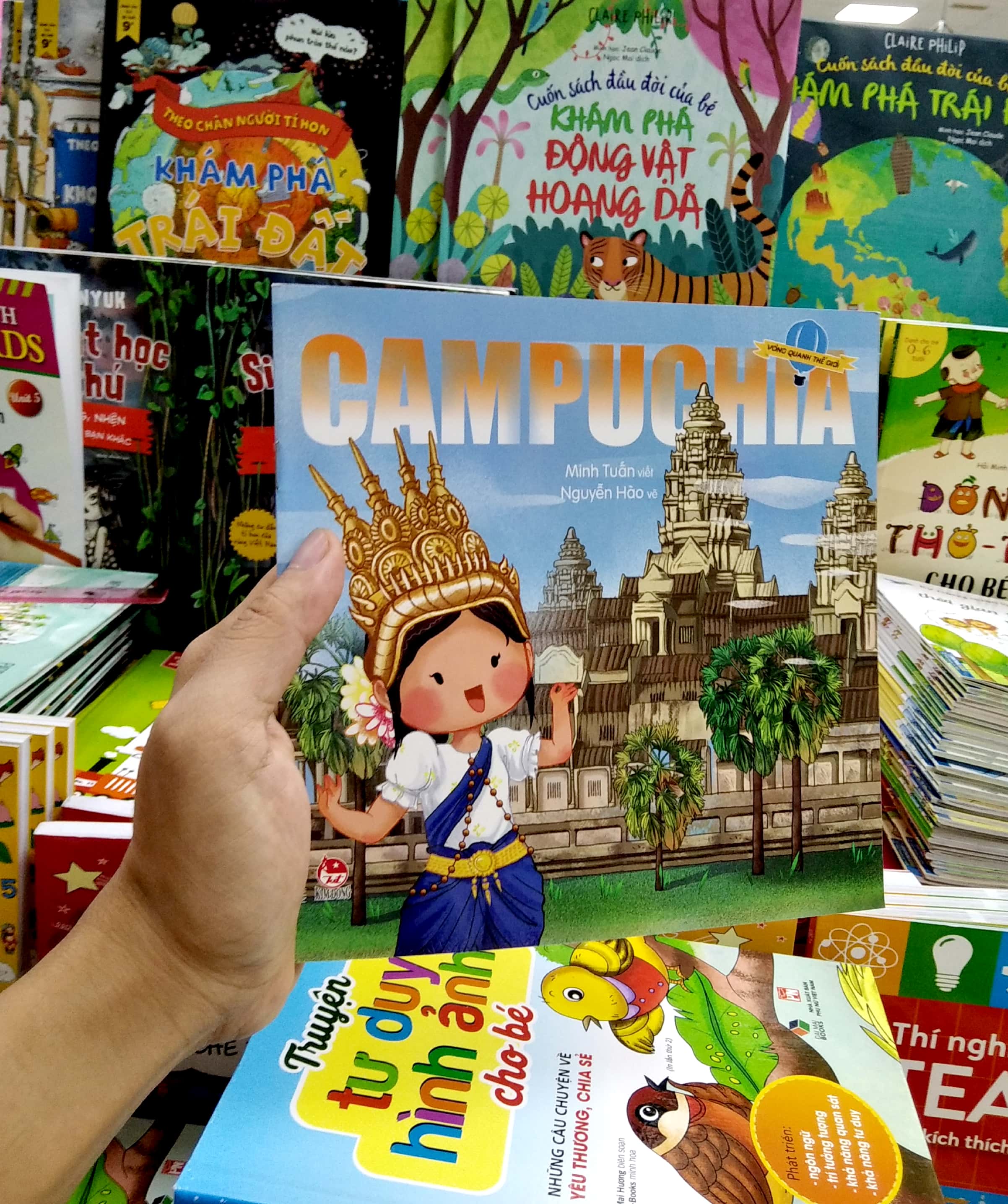 vòng quanh thế giới - campuchia (tái bản 2019) - Ảnh 7