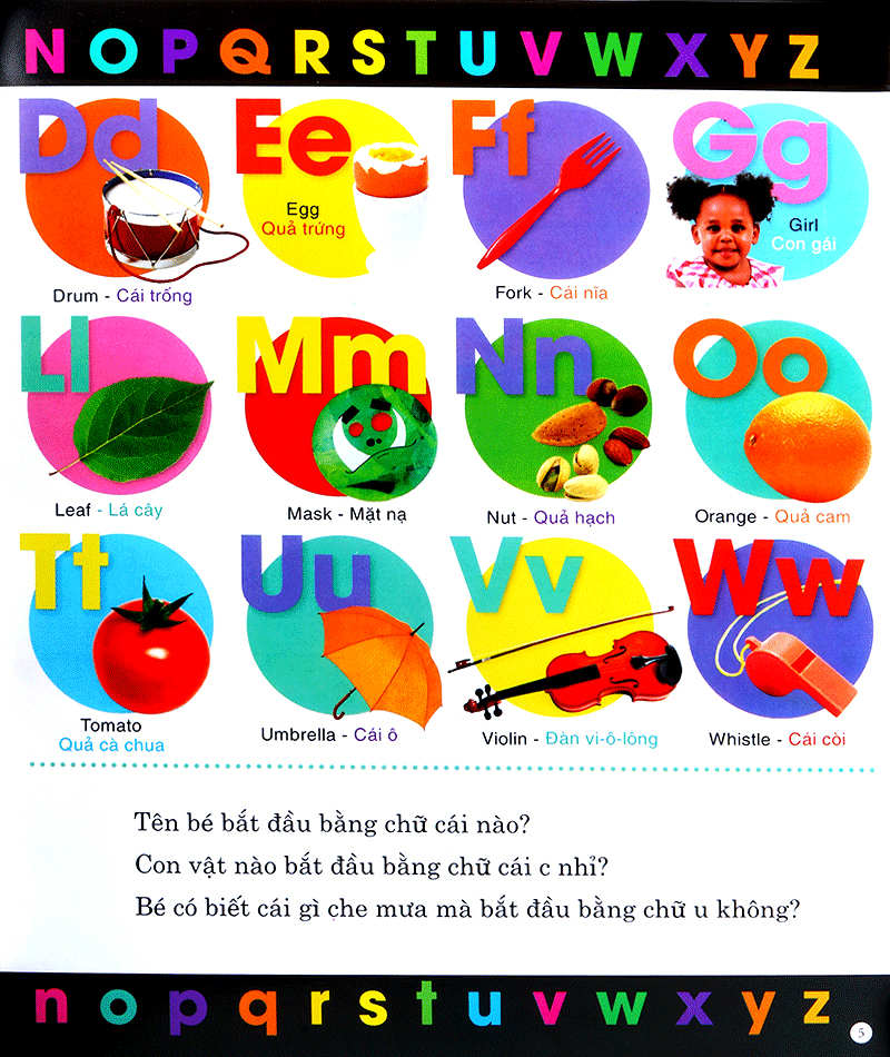 vừa học vừa chơi - bảng chữ cái tiếng anh - Ảnh 5