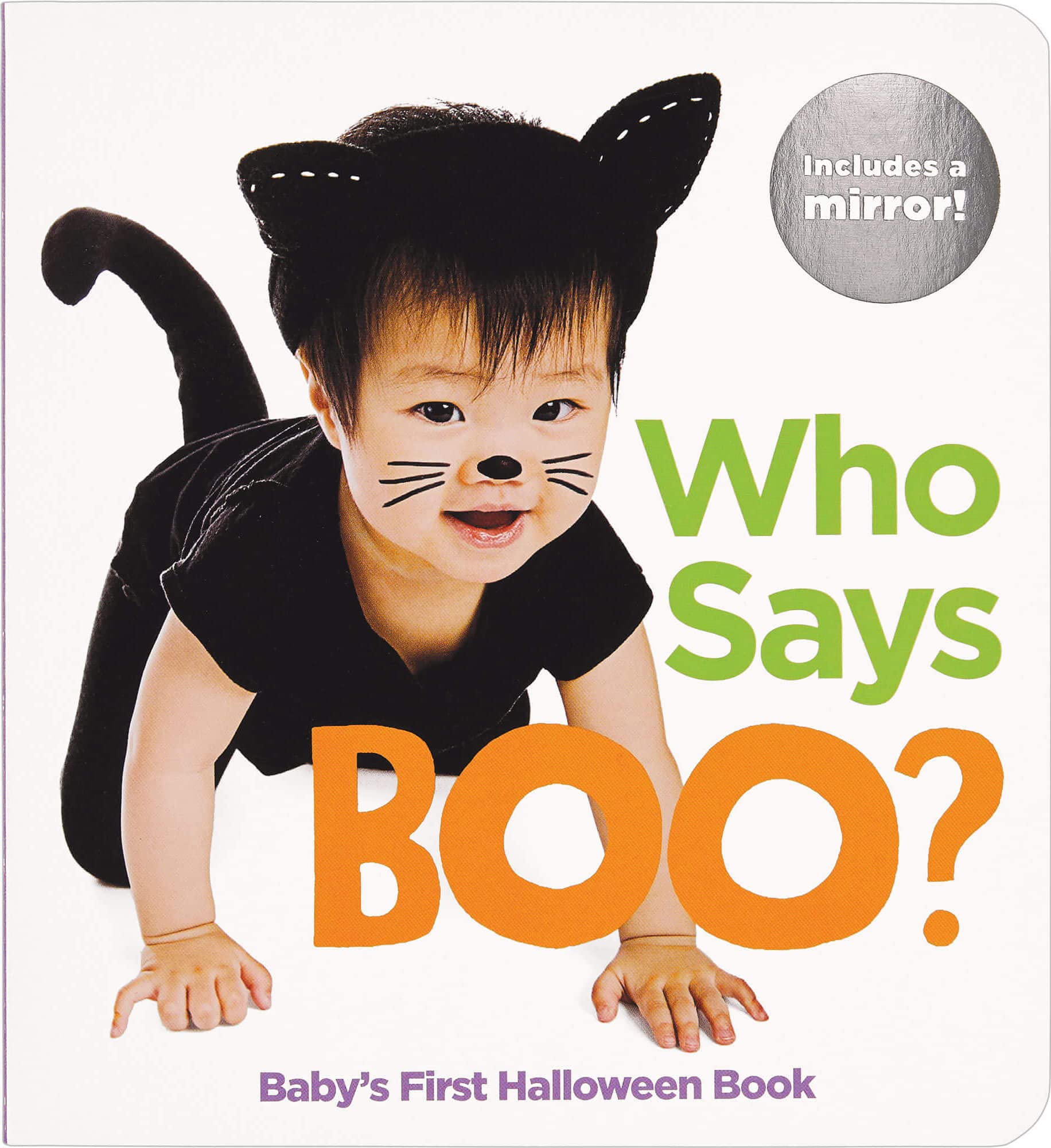 who says boo?: baby's first halloween book (includes a mirror!) - Ảnh 2