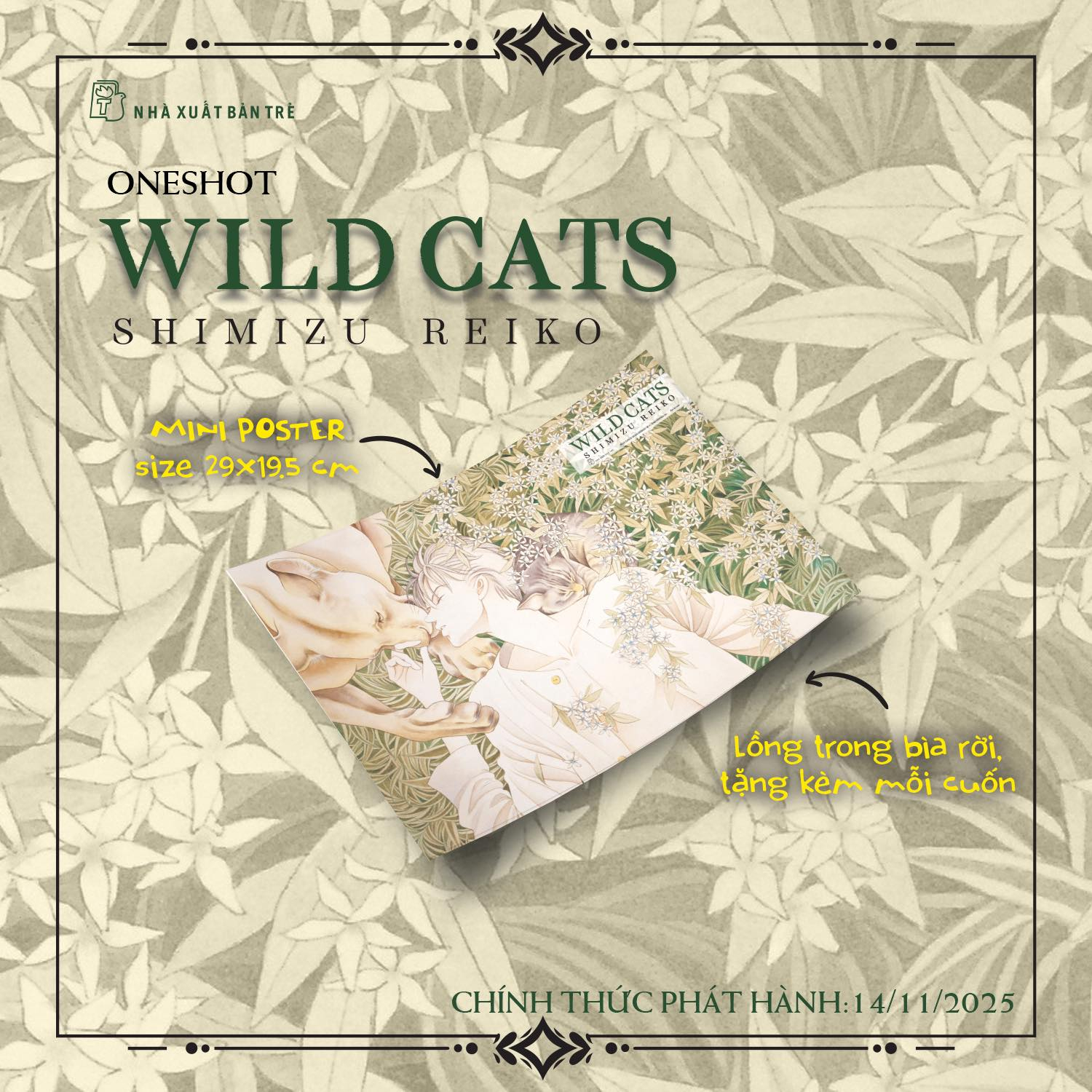 Wild Cats - Tặng Kèm Mini Poster + Card PVC - Ảnh 4