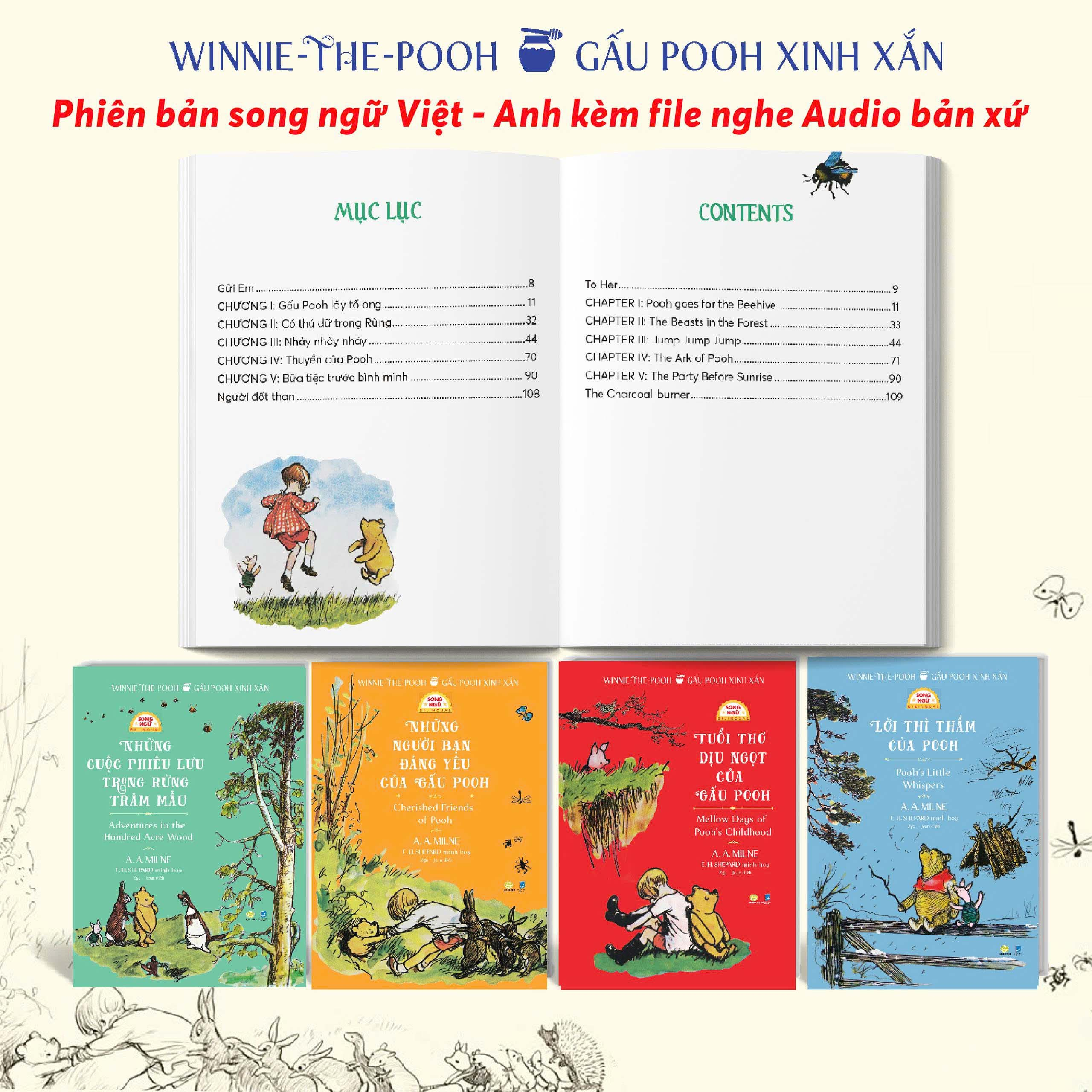 Winnie-The-Pooh - Gấu Pooh Xinh Xắn - Pooh's Little Whispers - Lời Thì Thầm Của Pooh - Ảnh 4
