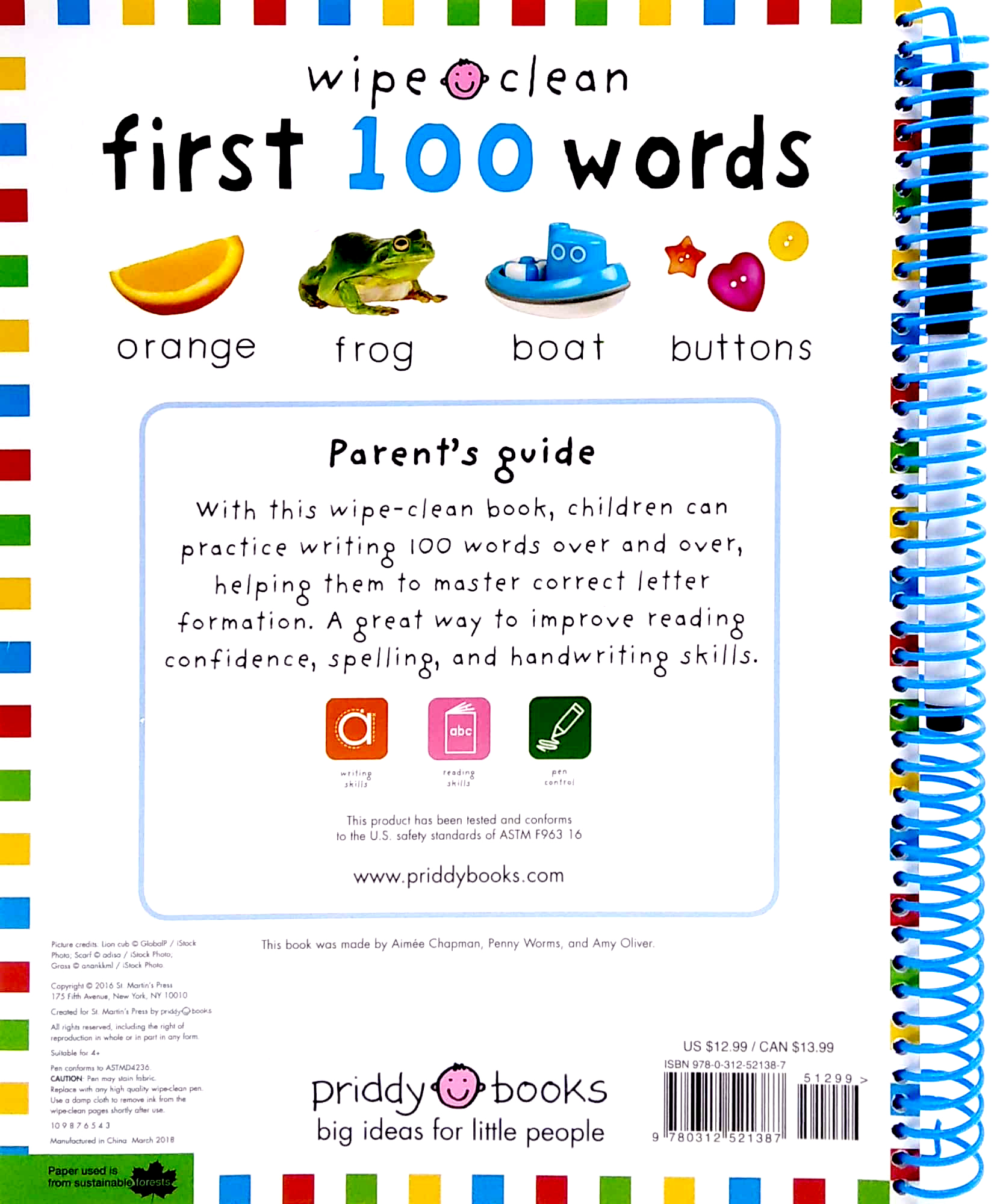 wipe clean: first 100 words - extended edition: includes wipe-clean pen - Ảnh 6