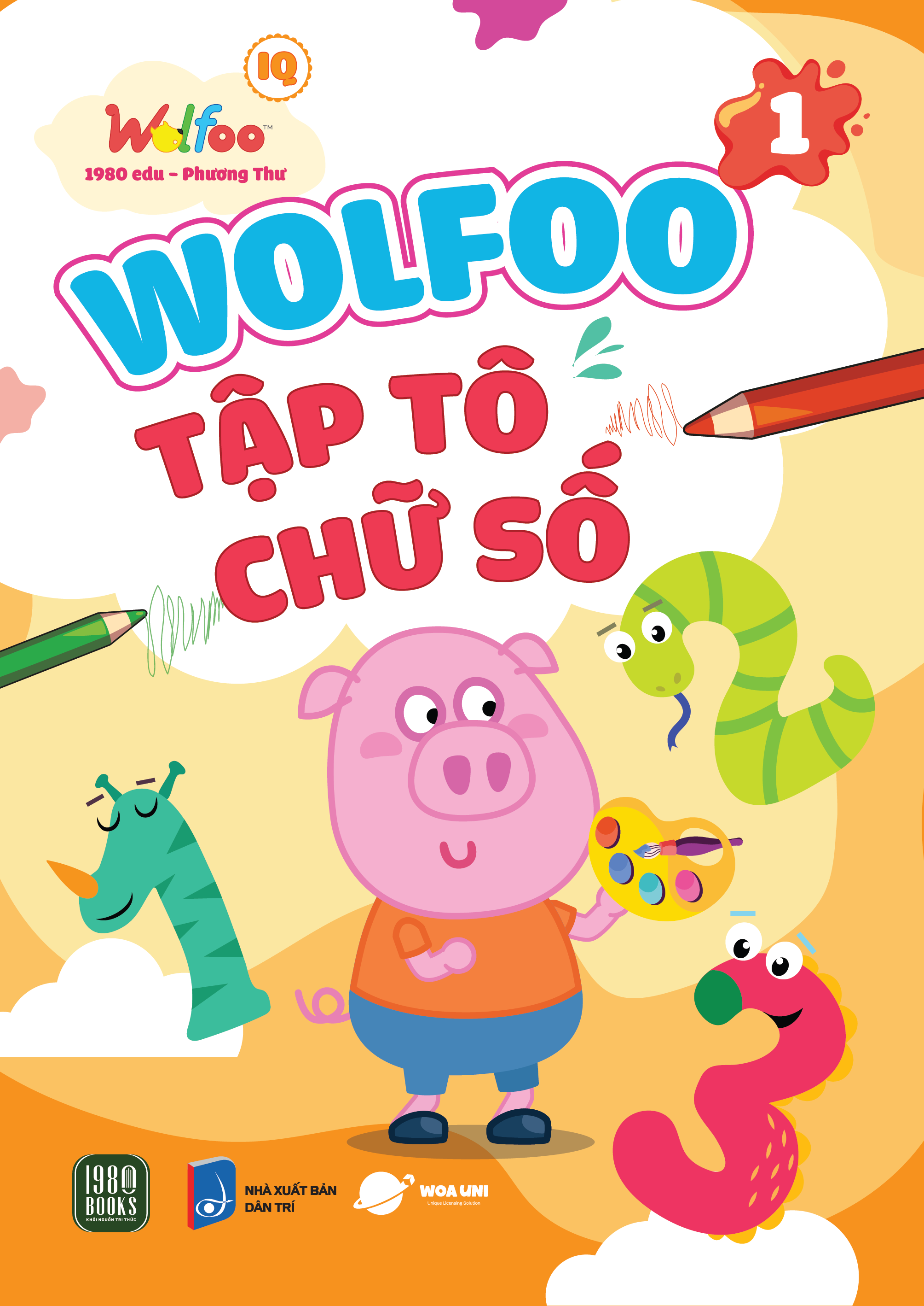 wolfoo iq - wolfoo tập tô chữ số - tập 1 - Ảnh 2